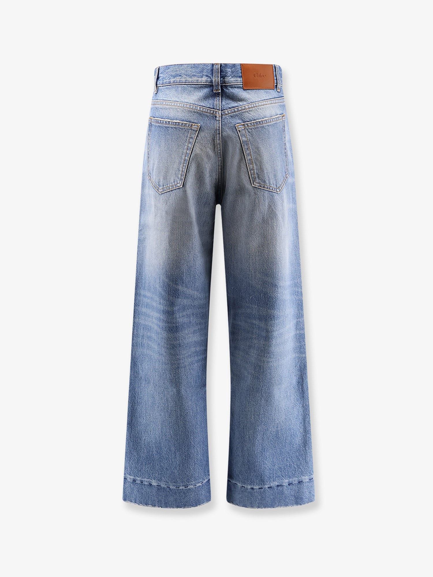 Chloé Stone-washed Denim Jeans