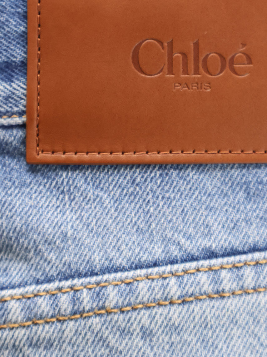 Chloé Stone-washed Denim Jeans