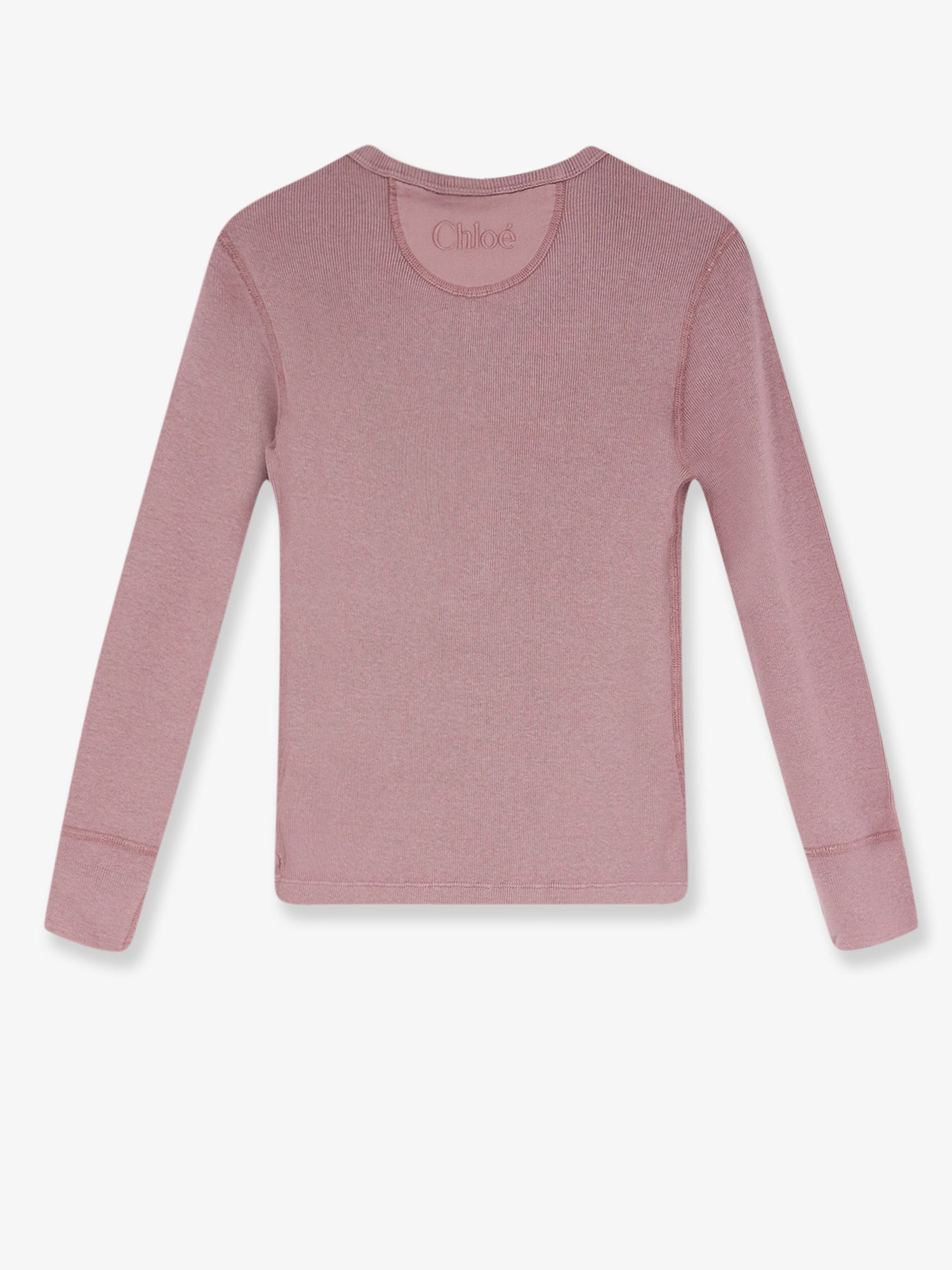 Chloé Ribbed Cotton T-shirt