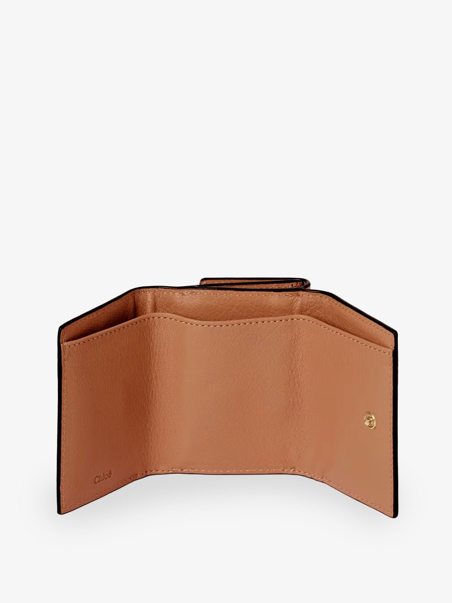 Chloé Paddington Trifold Leather Wallet
