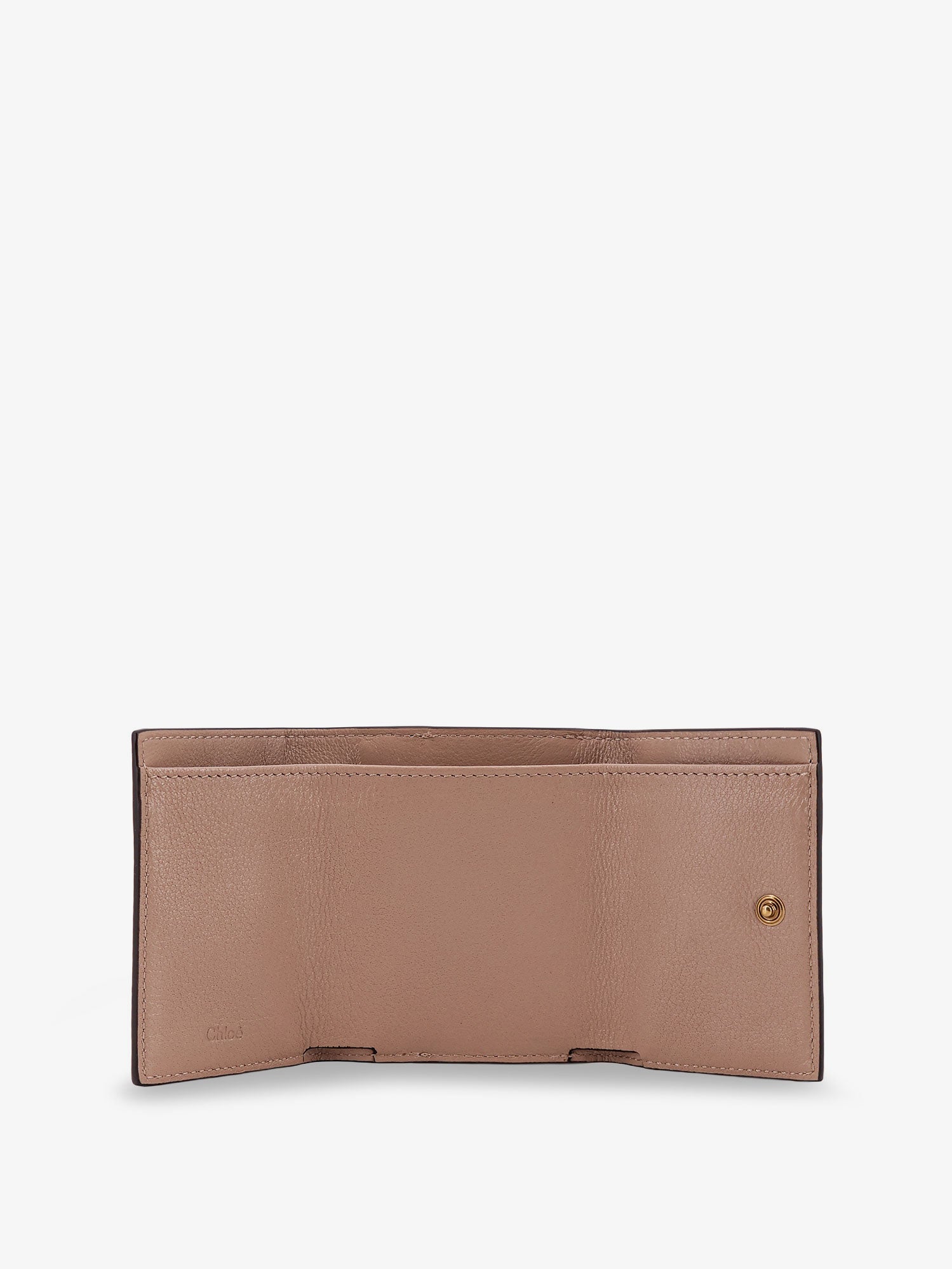 Chloé Paddington Trifold Leather Wallet