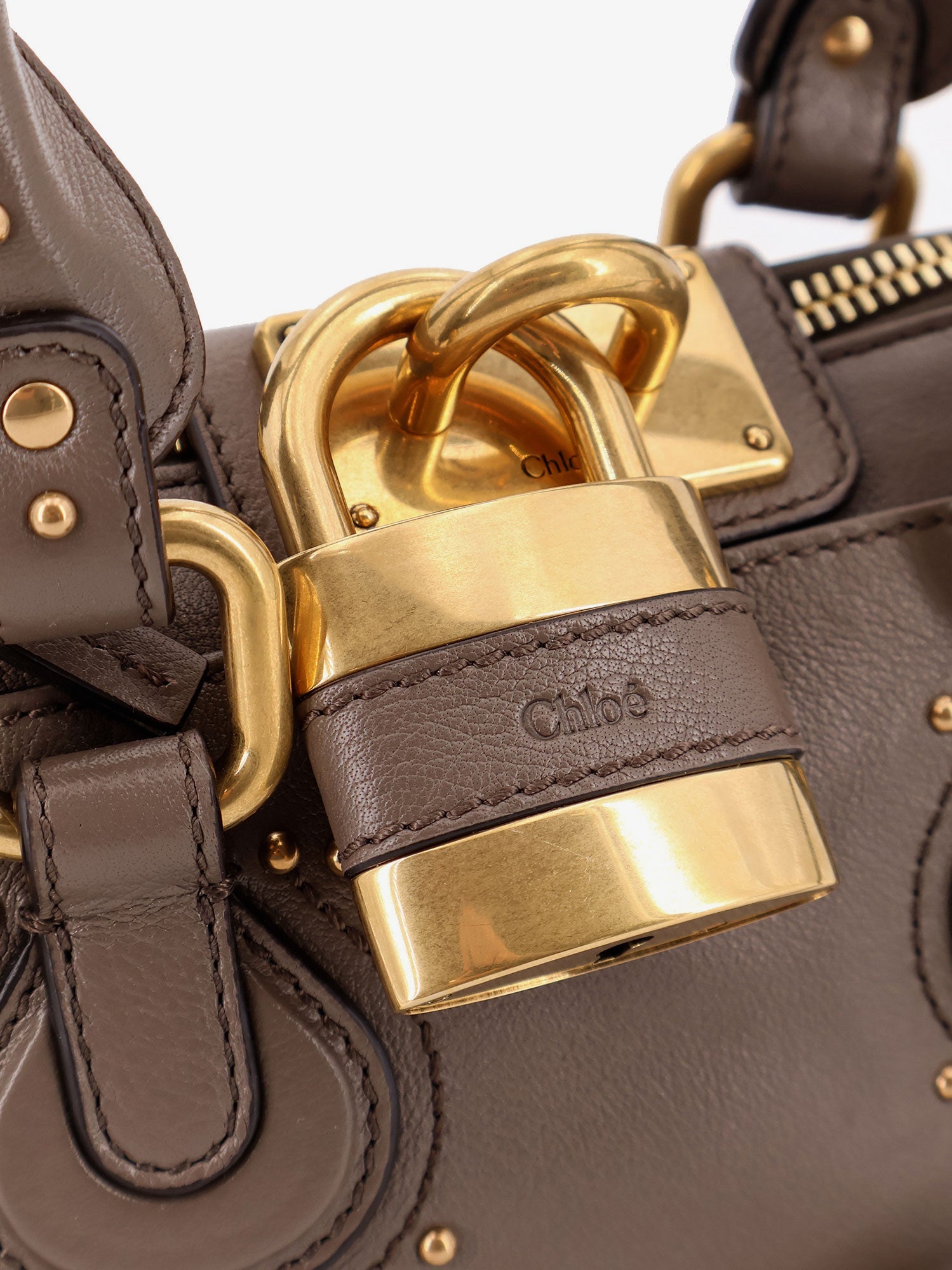 Chloé Paddington Leather Shoulder Bag