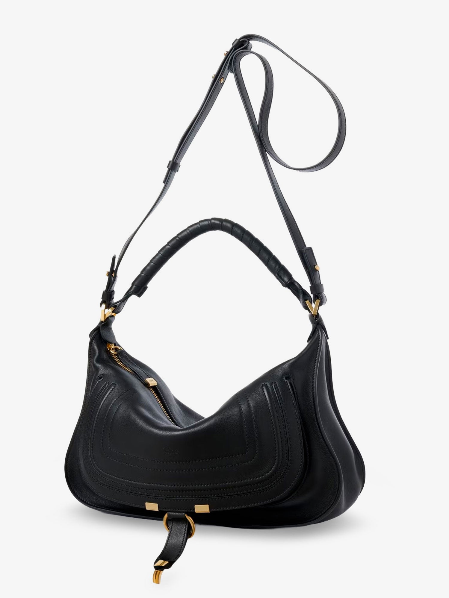 Chloé Marcie Leather Shoulder Bag