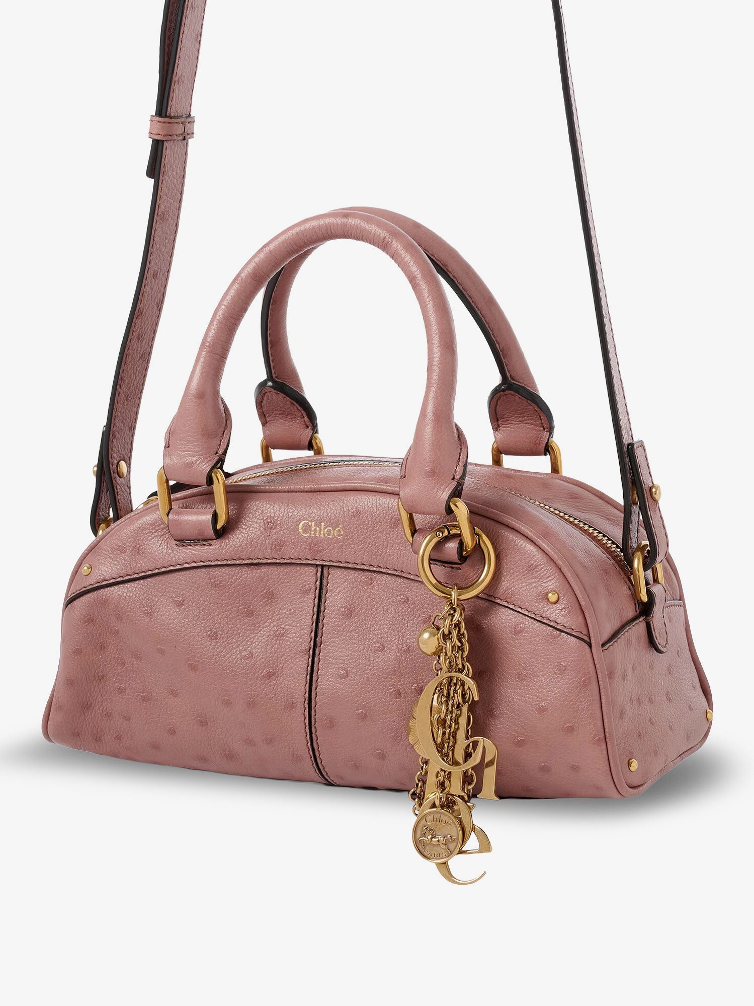 Chloé Bowling Leather Crossbody Bag