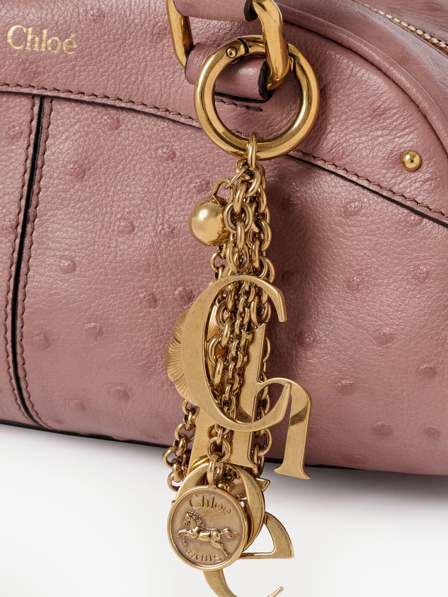 Chloé Bowling Leather Crossbody Bag