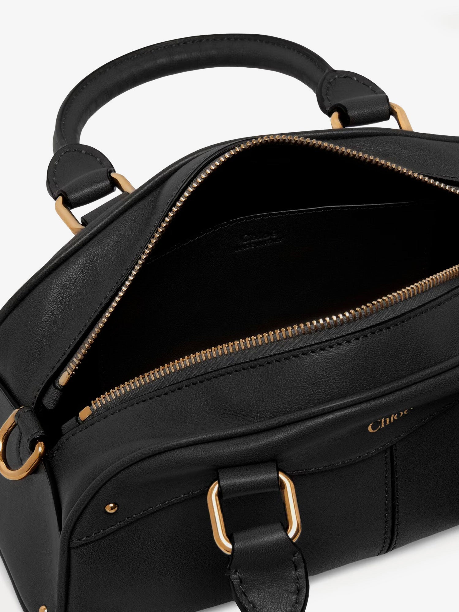 Chloé Small Bowling Leather Crossbody Bag