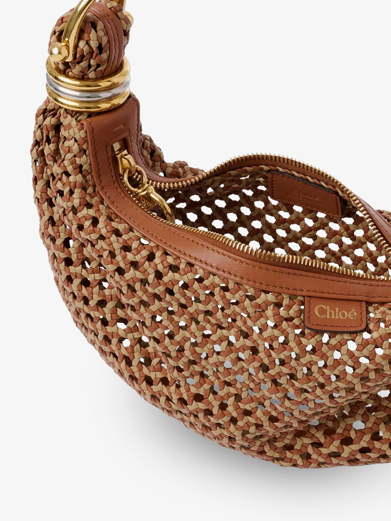 Chloé Bracelet Hobo Handbag With Toucan Handle