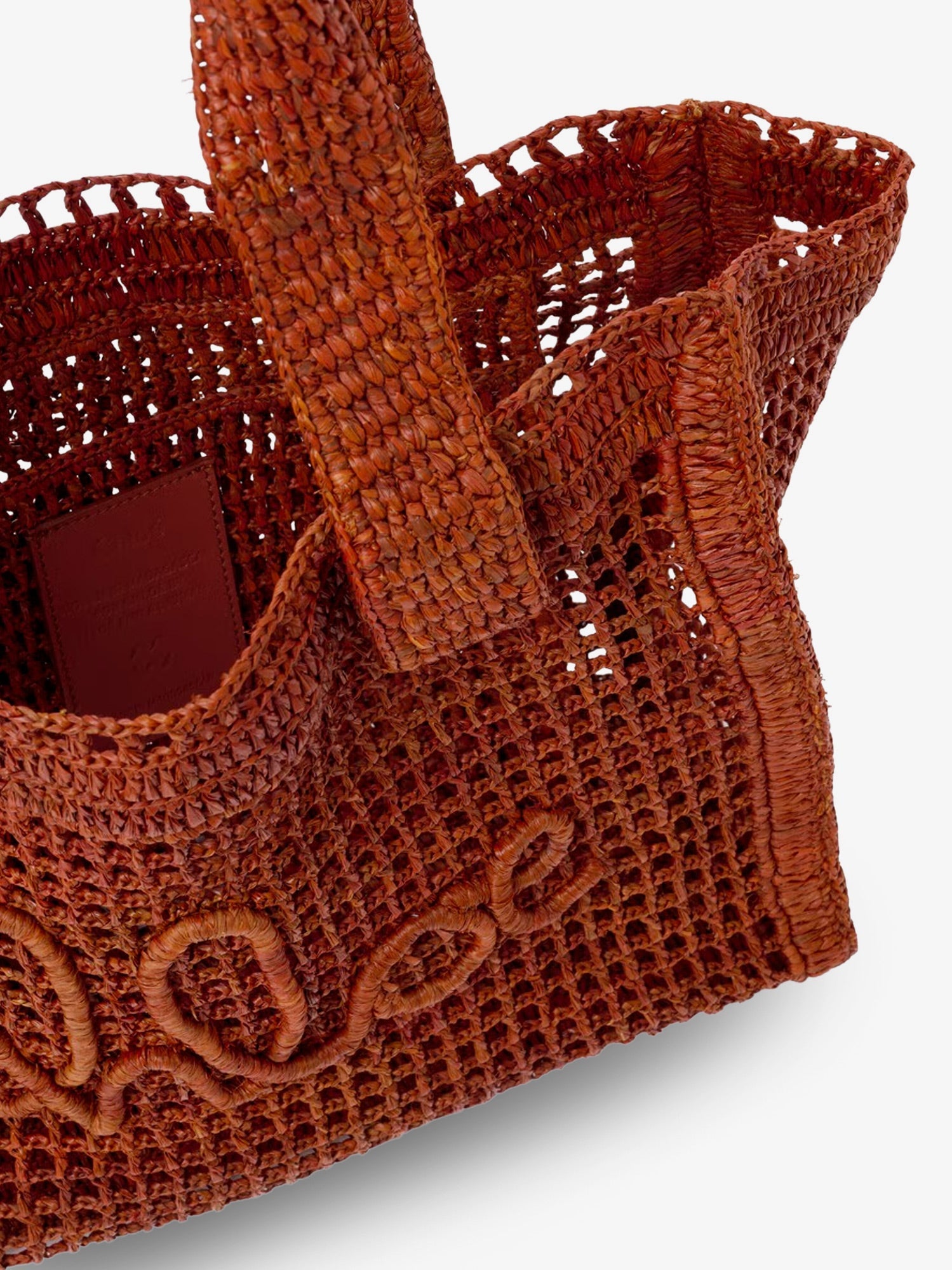 Chloé East-west Summer Banana Raffia Shoulder Bag