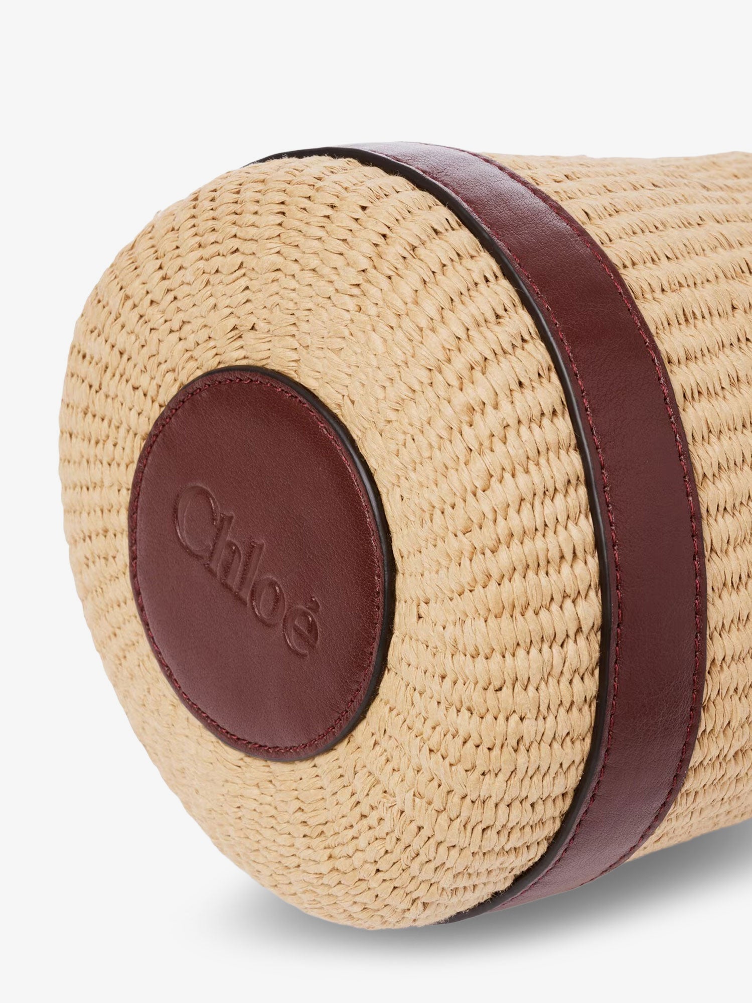 Chloé Chloé Charms Natural Fibers Bucket Bag