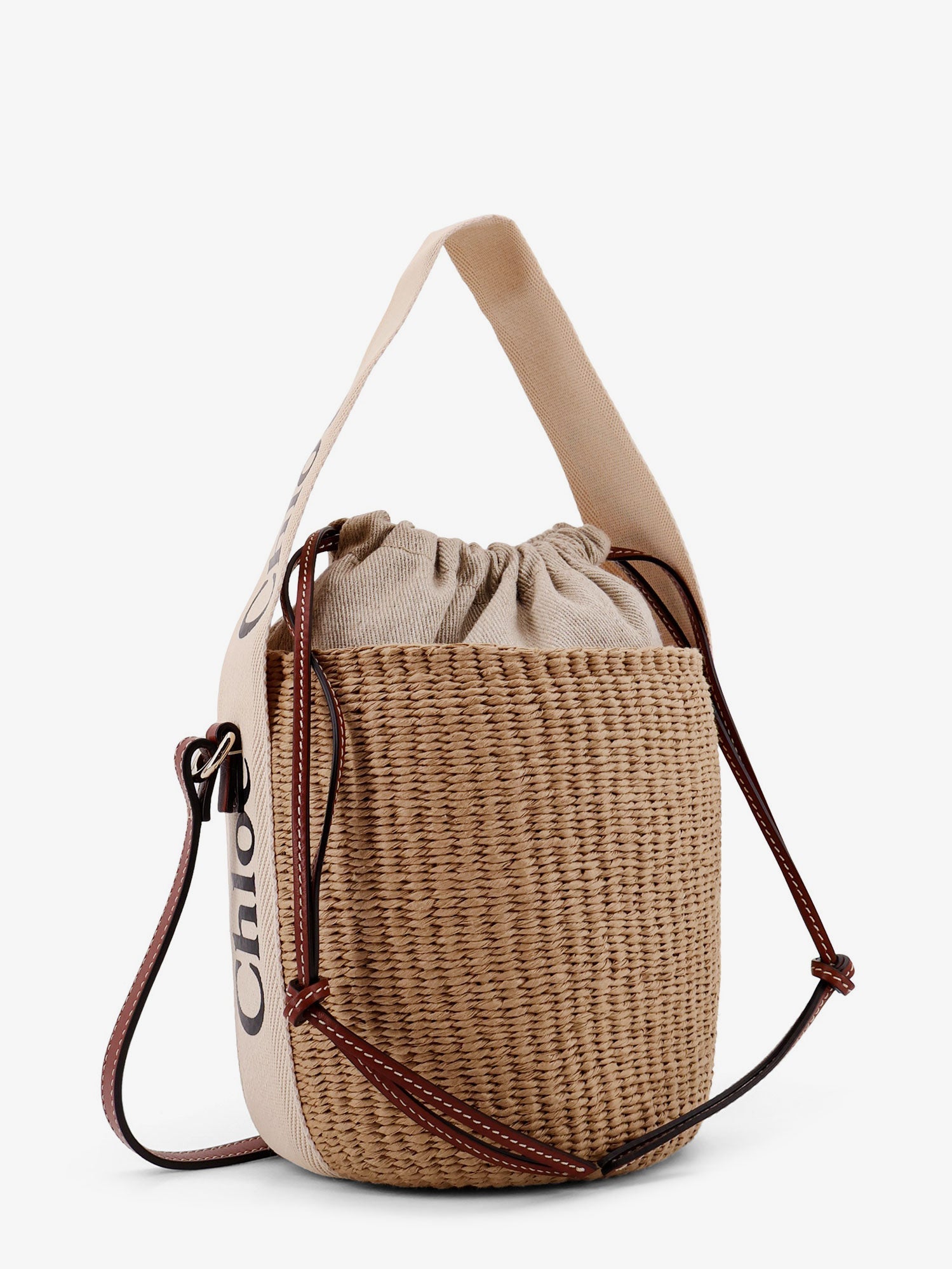 Chloé Woody Raffia Bucket Bag