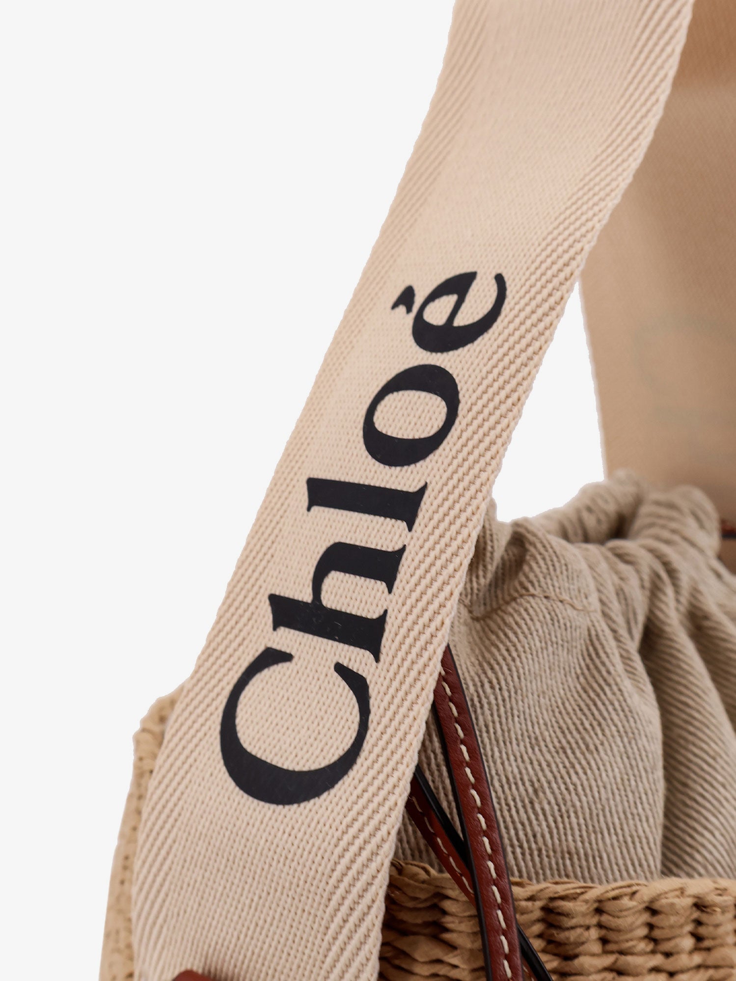 Chloé Woody Raffia Bucket Bag