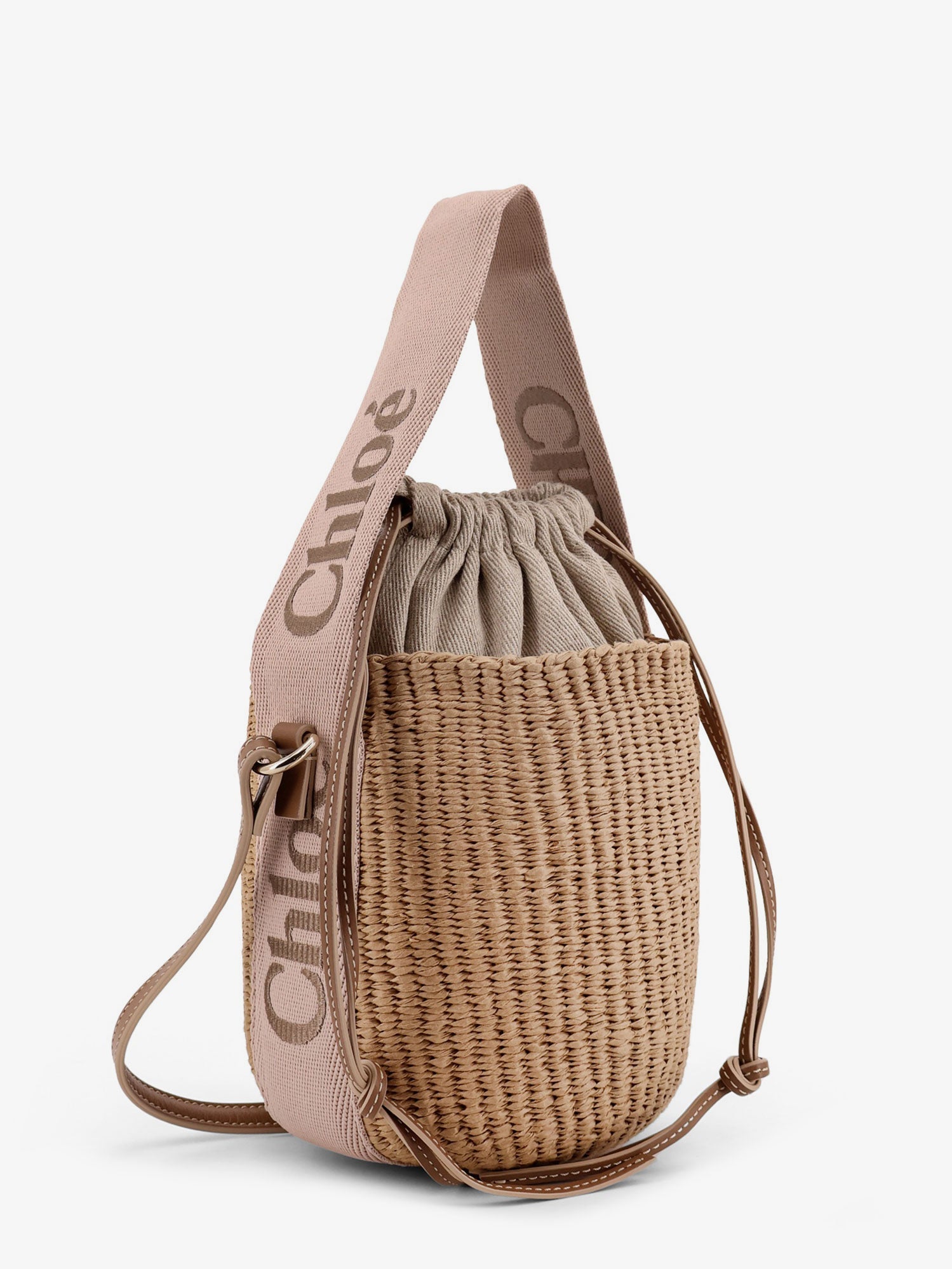 Chloé Woody Raffia Bucket Bag