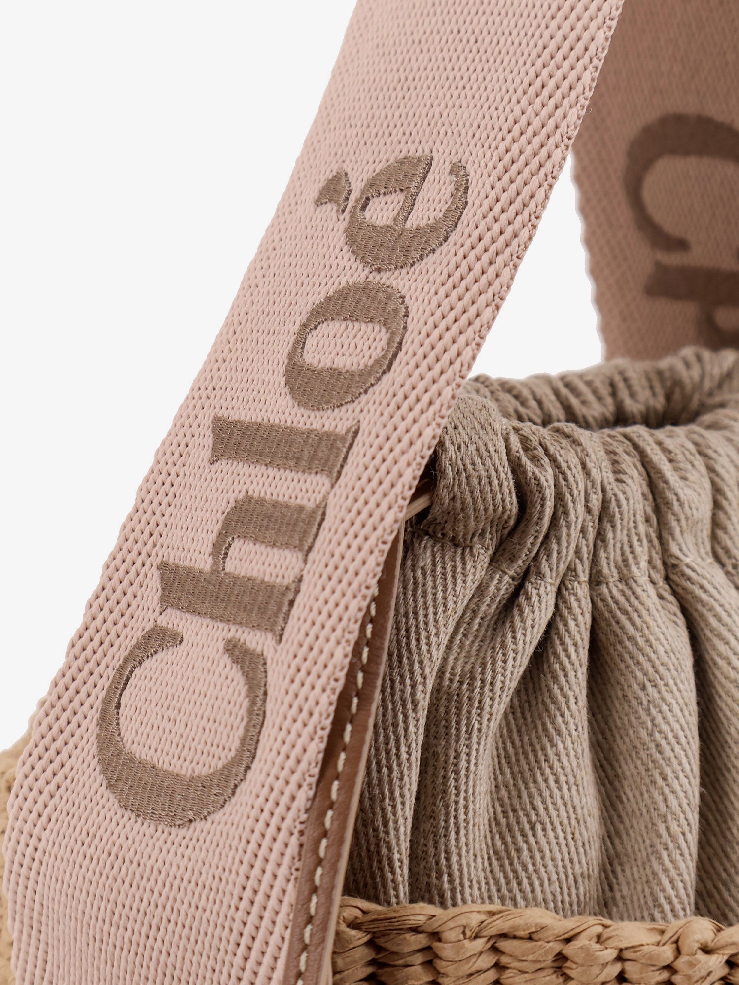 Chloé Woody Raffia Bucket Bag