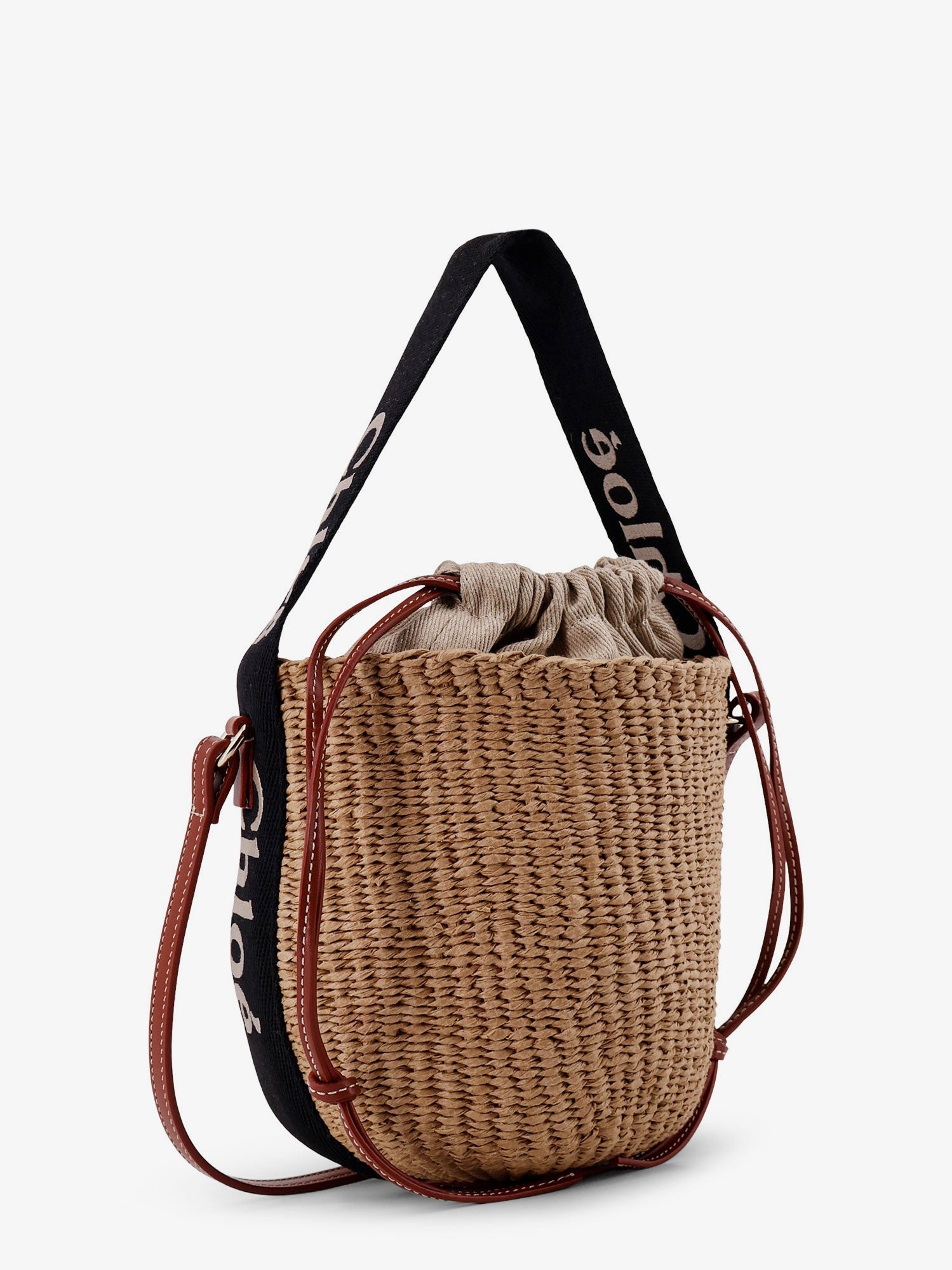 Chloé Woody Raffia Bucket Bag