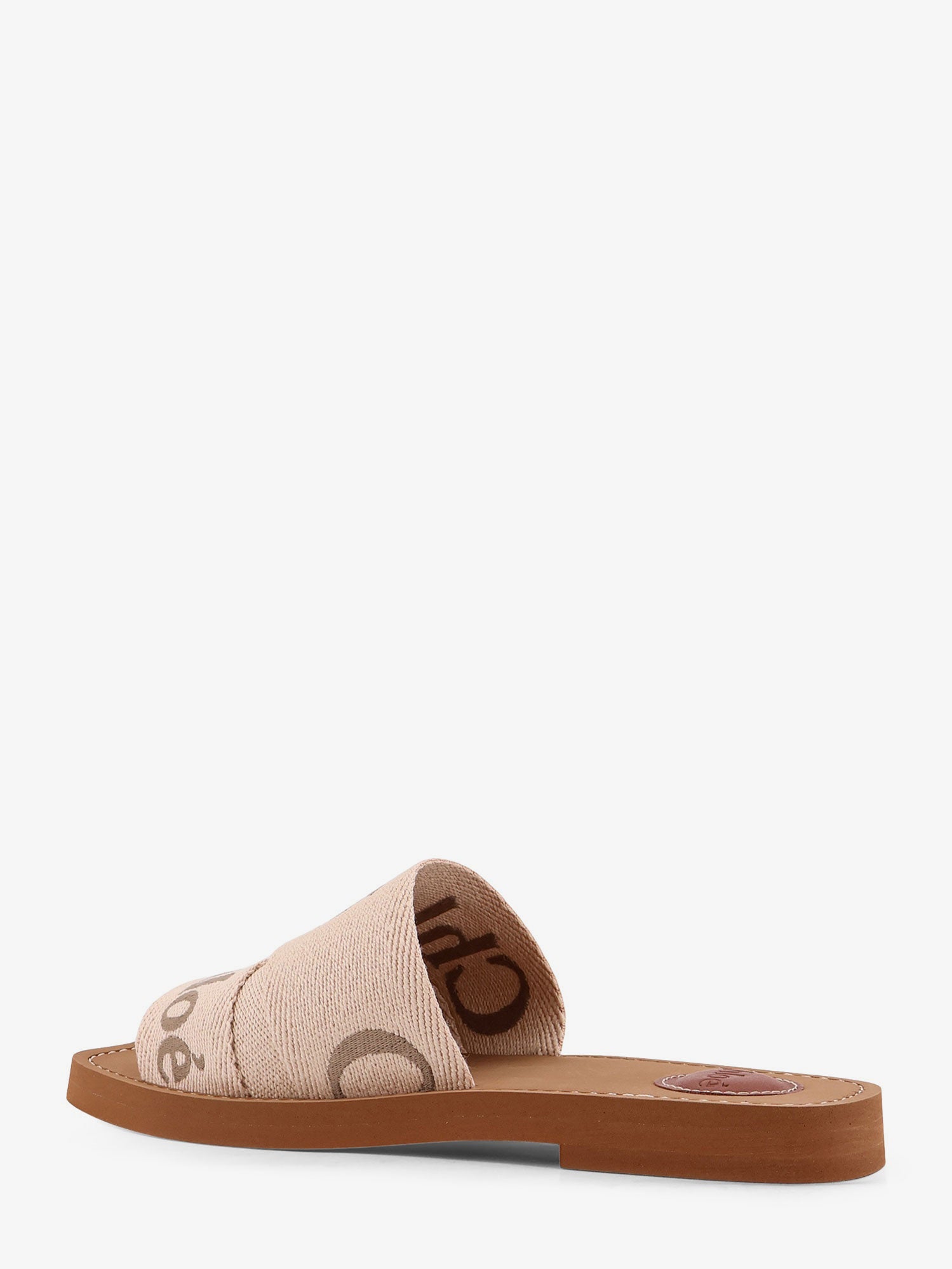 Chloé Woody Linen Sandals