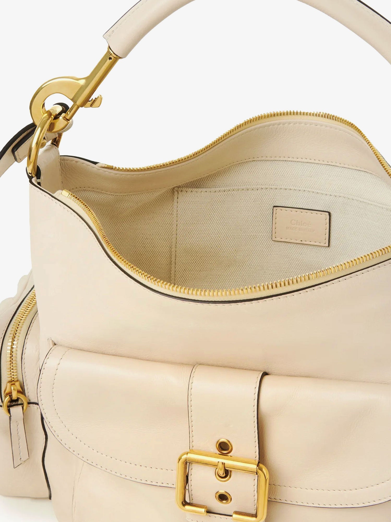 Chloé Medium Double Carry Leather Shoulder Bag