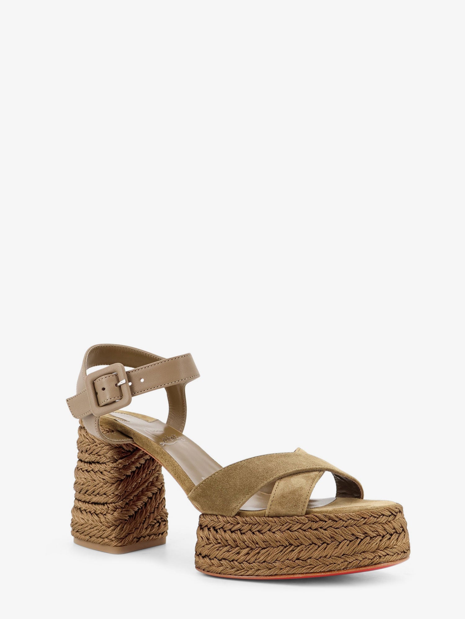 Christian Louboutin Calakala 85 Leather Sandals