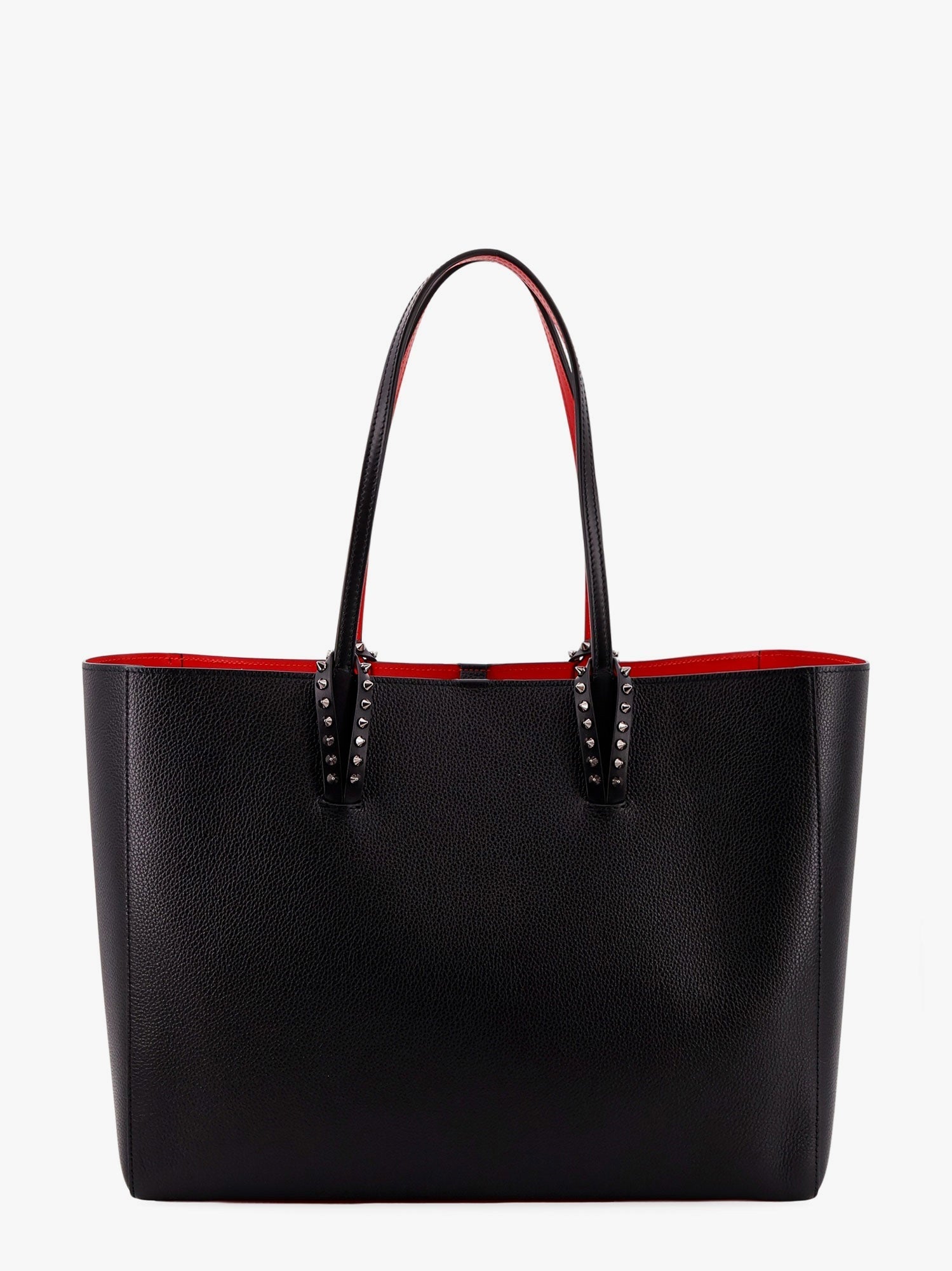 Christian Louboutin Cabata Studded Leather Shoulder Bag