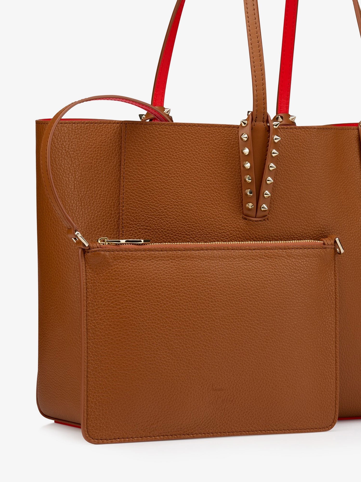 Christian Louboutin Cabata Leather Shoulder Bag