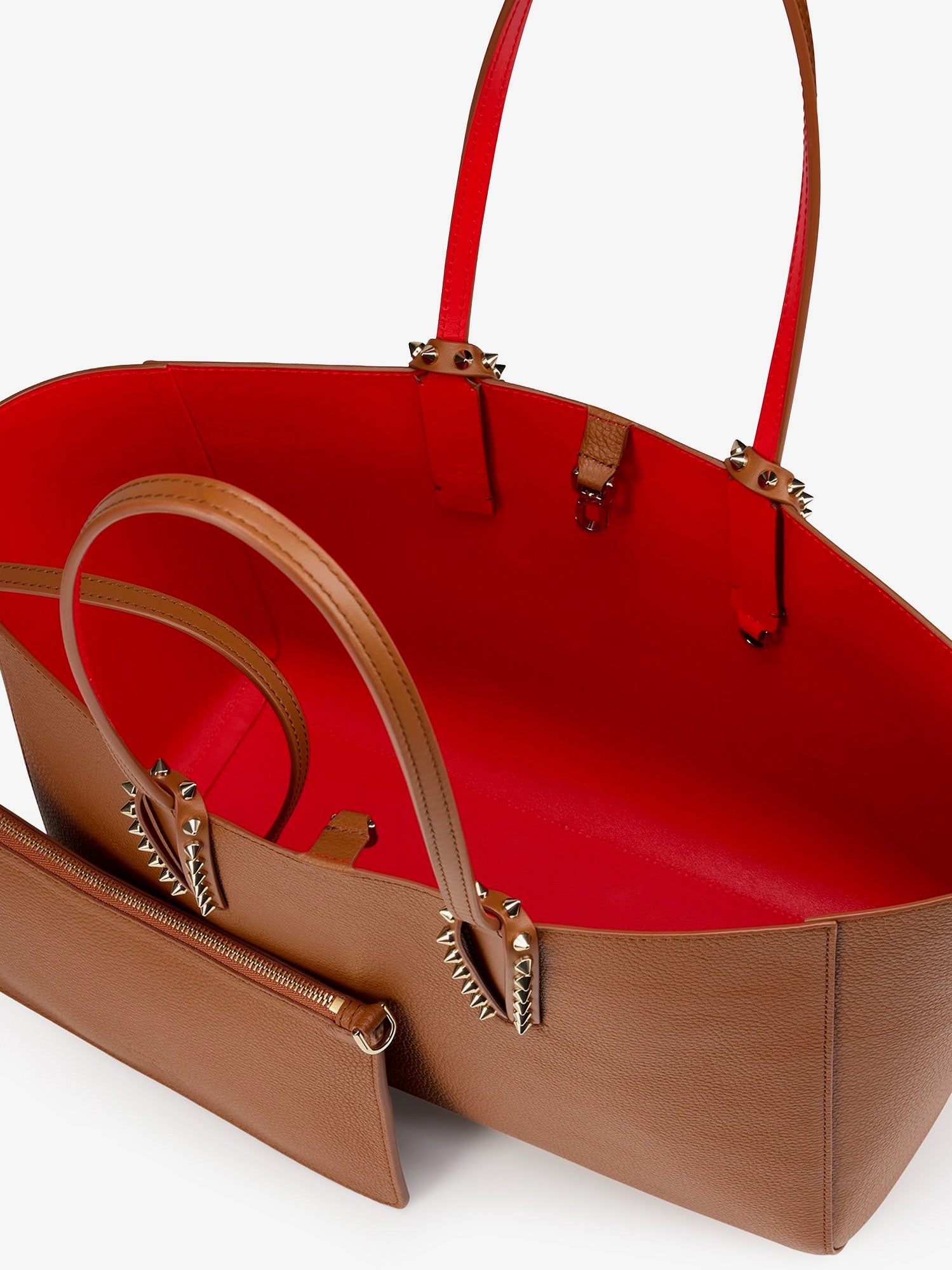 Christian Louboutin Cabata Leather Shoulder Bag