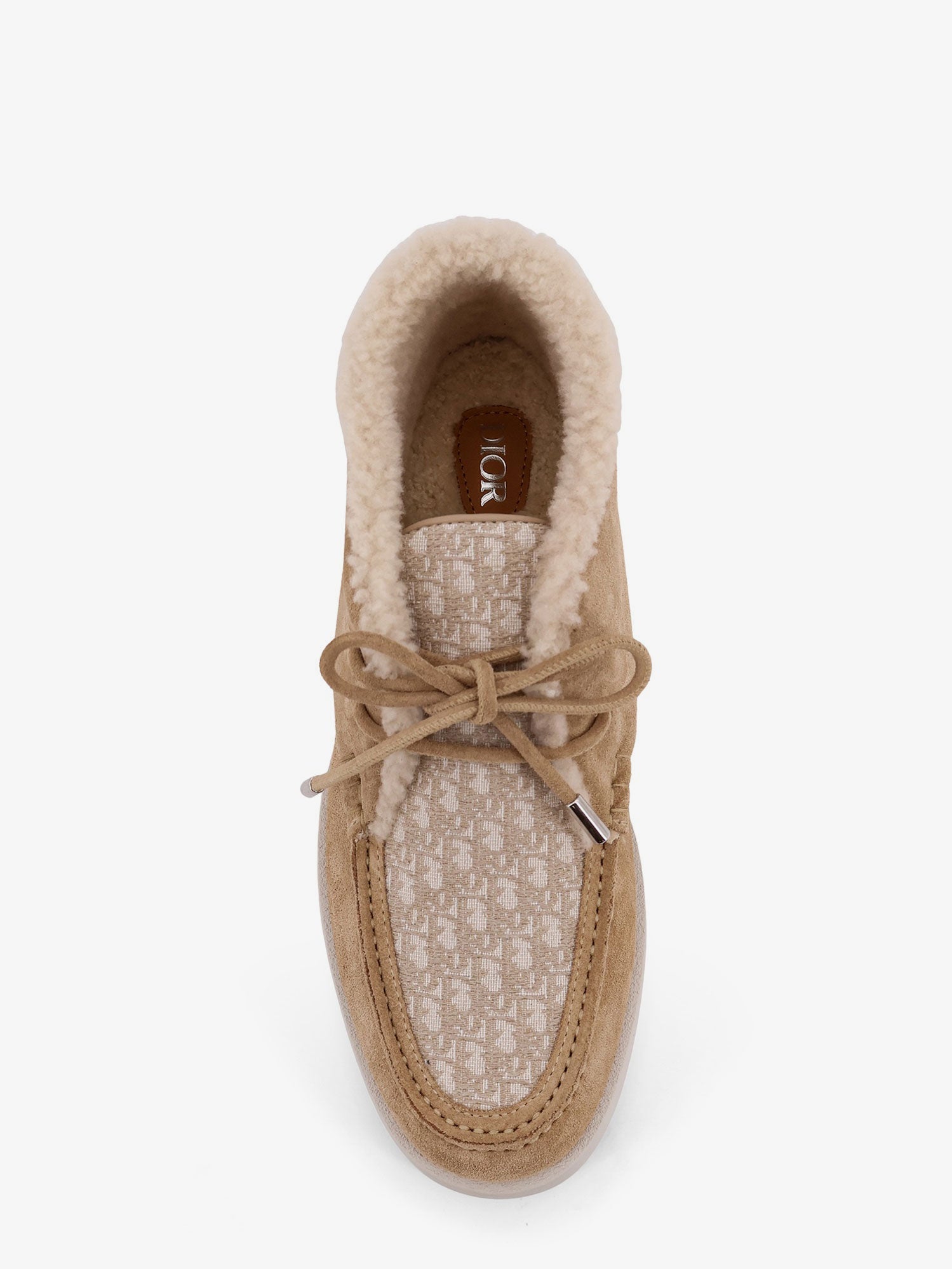 Dior Dior Granville Suede Lace-up With Dior Oblique Logo