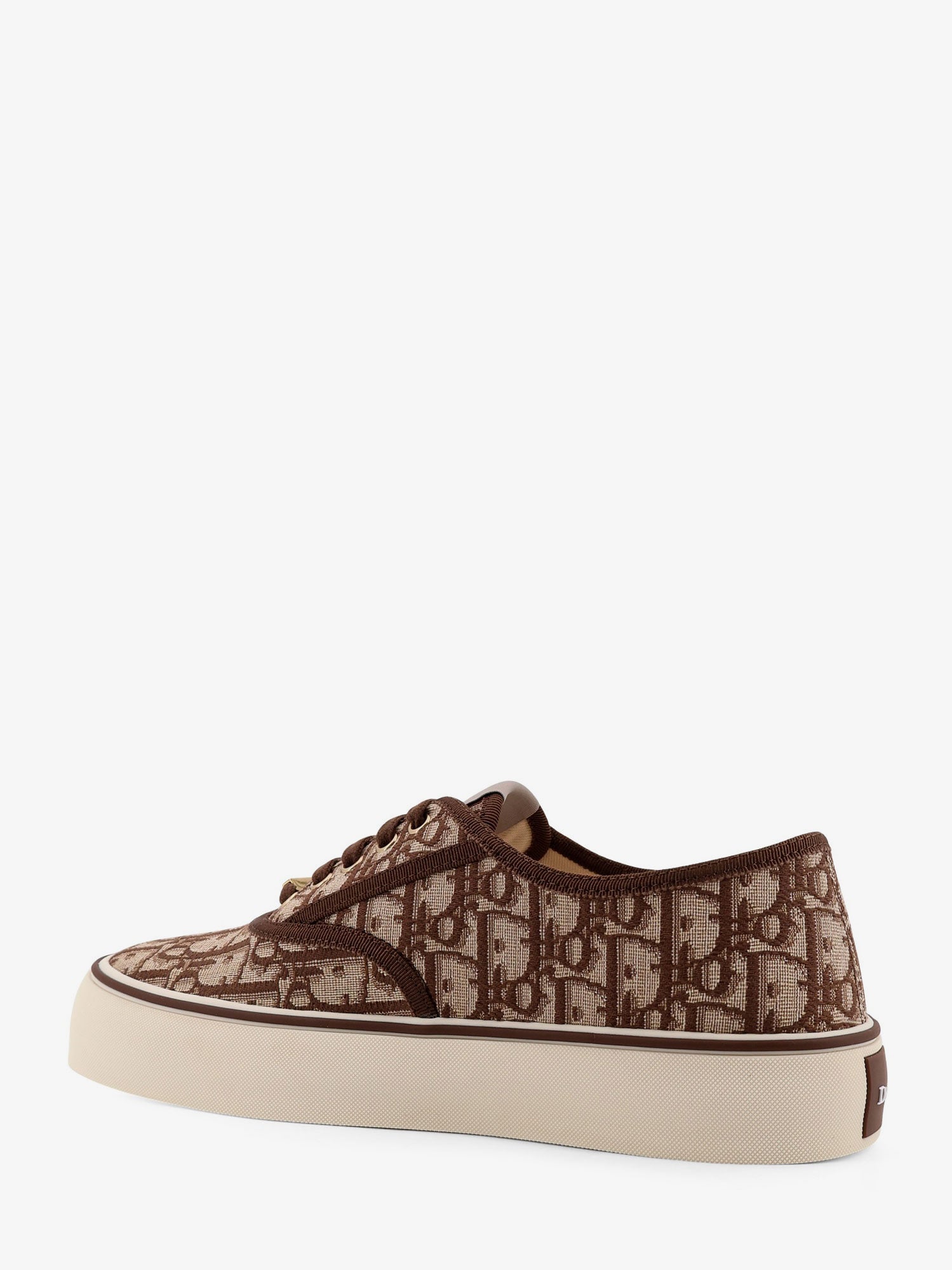 Dior Saltwind Canvas Sneakers With Dior Oblique Embroidery