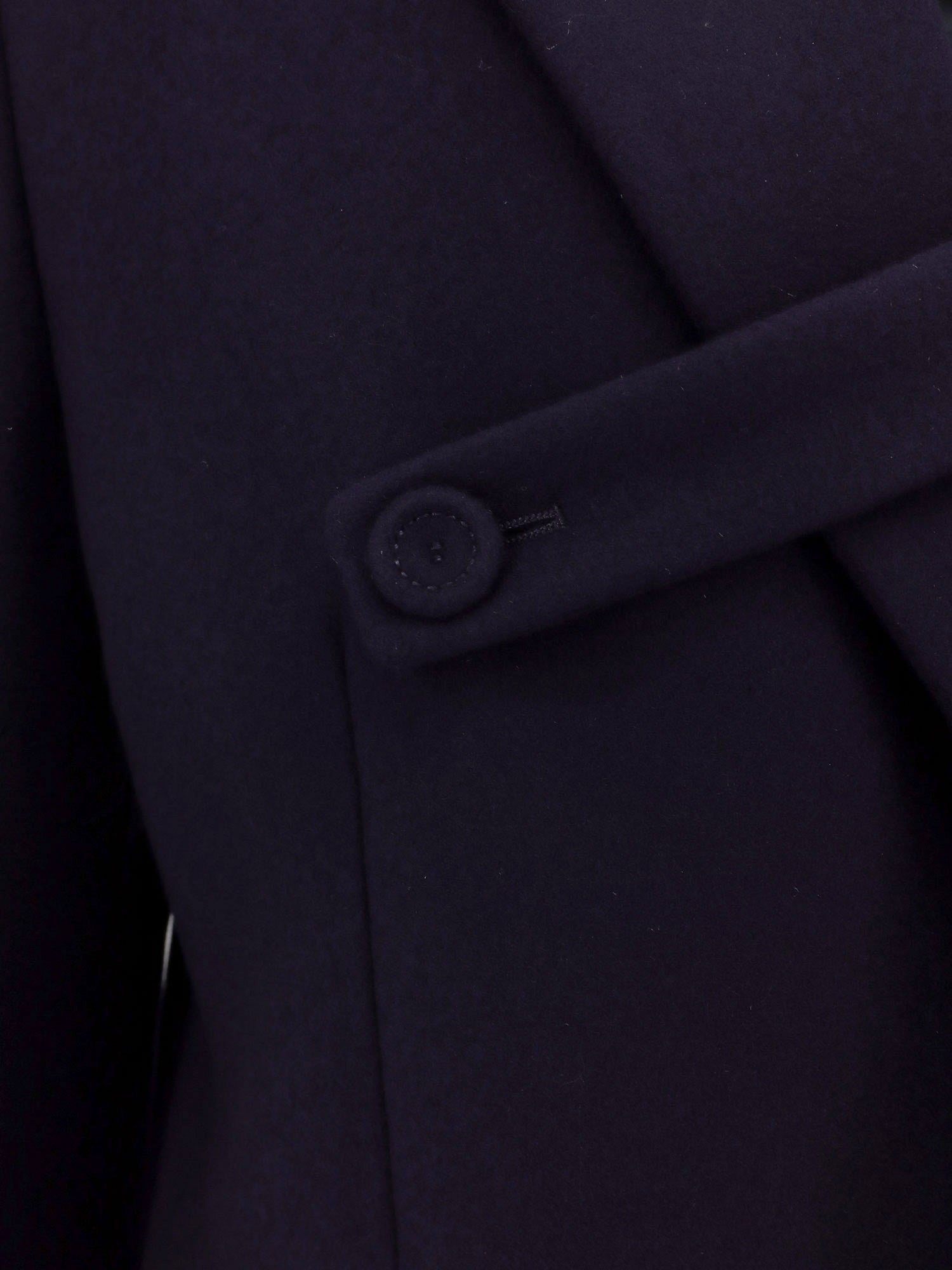 Dior Single-breasted Virgin Wool Coat