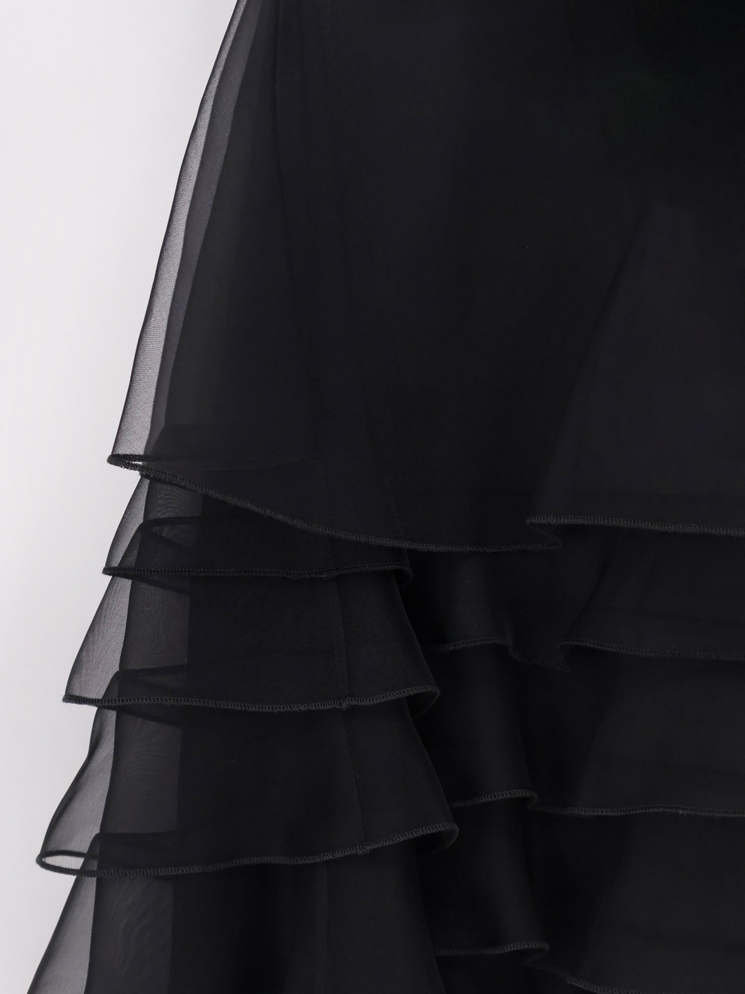 Dior Voile Ruffle Skirt