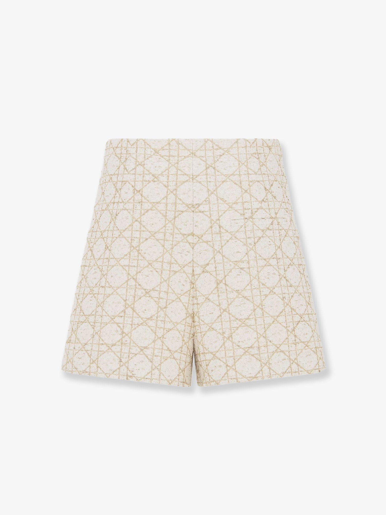 Dior Macrocannage Lurex Shorts/skirt