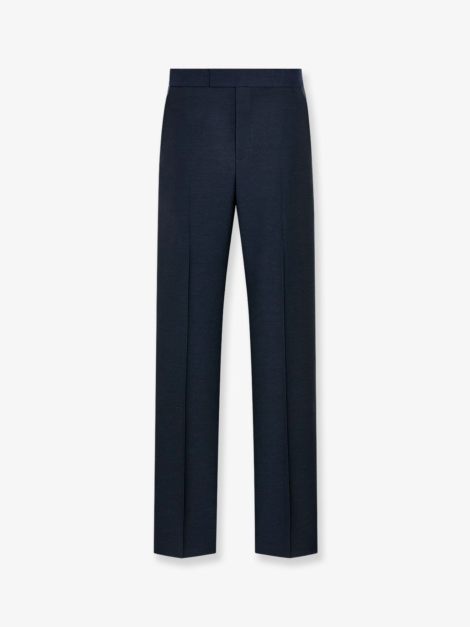 Dior Wool And Mohair Trousers With Satin Details