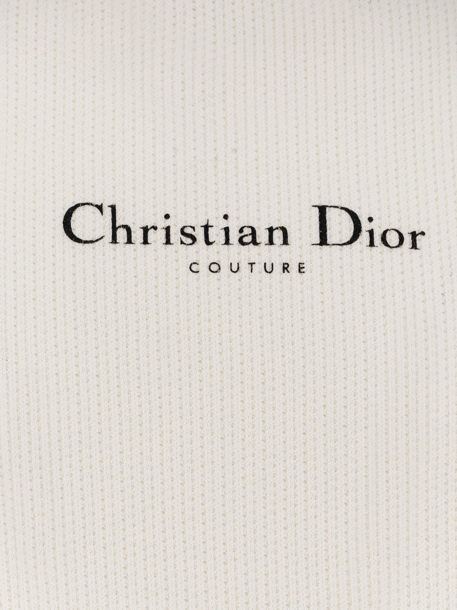 Dior Cotton And Wool Blend Sweater