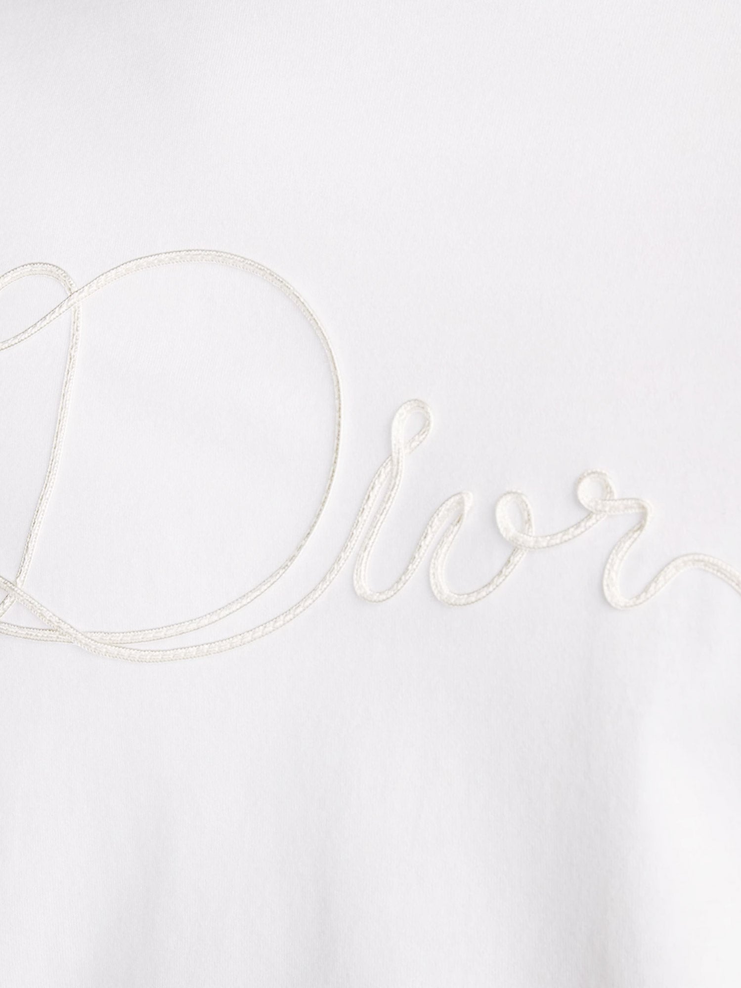 Dior Dior Ribbon Cotton T-shirt