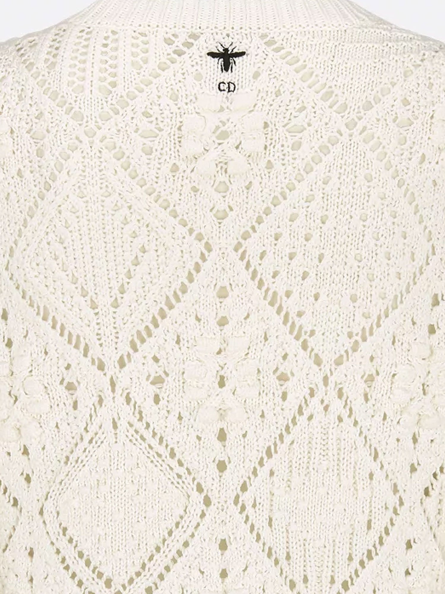 Dior Perforated Cotton Sweater