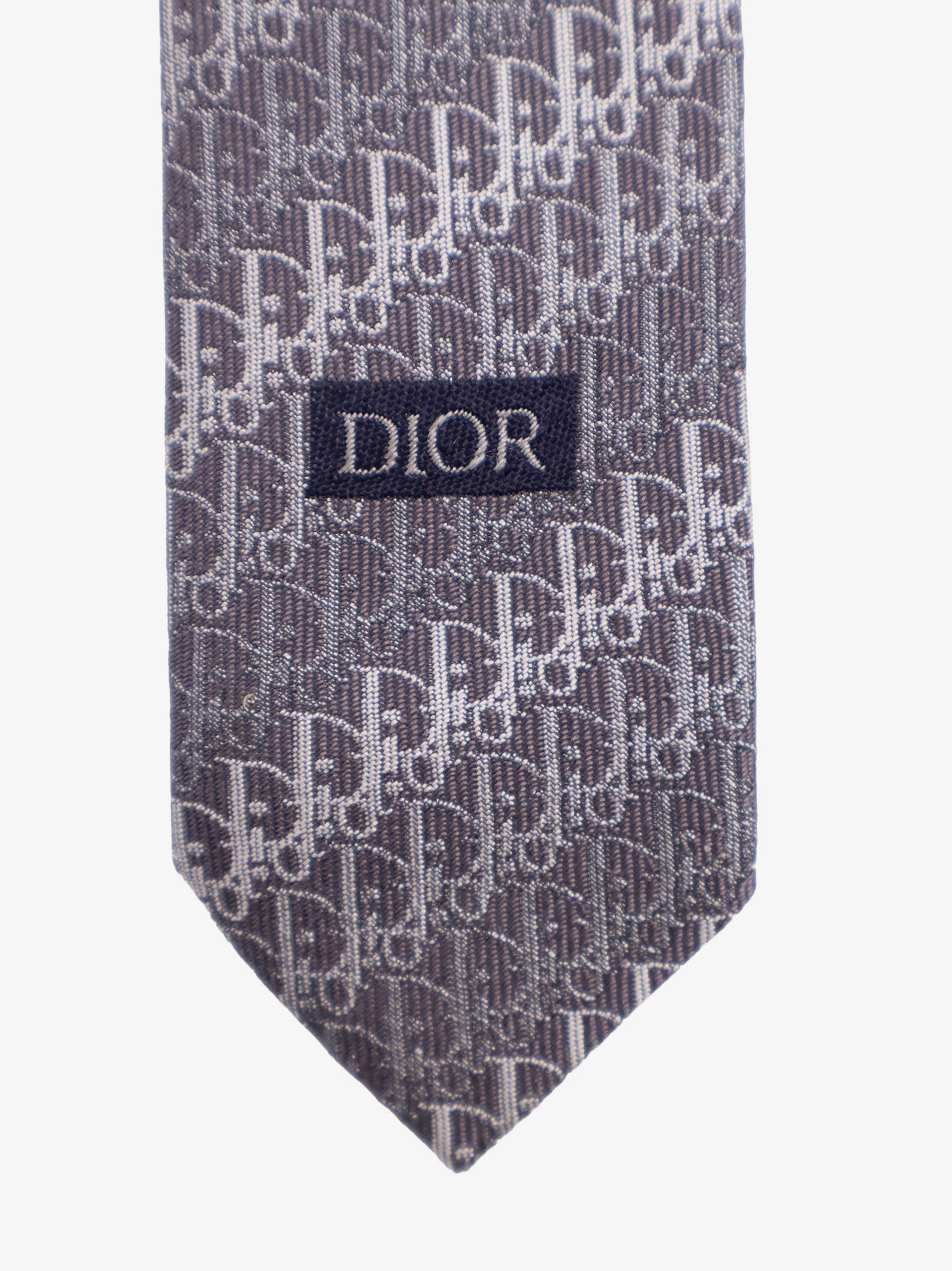 Dior Dior Oblique Trio Silk Tie