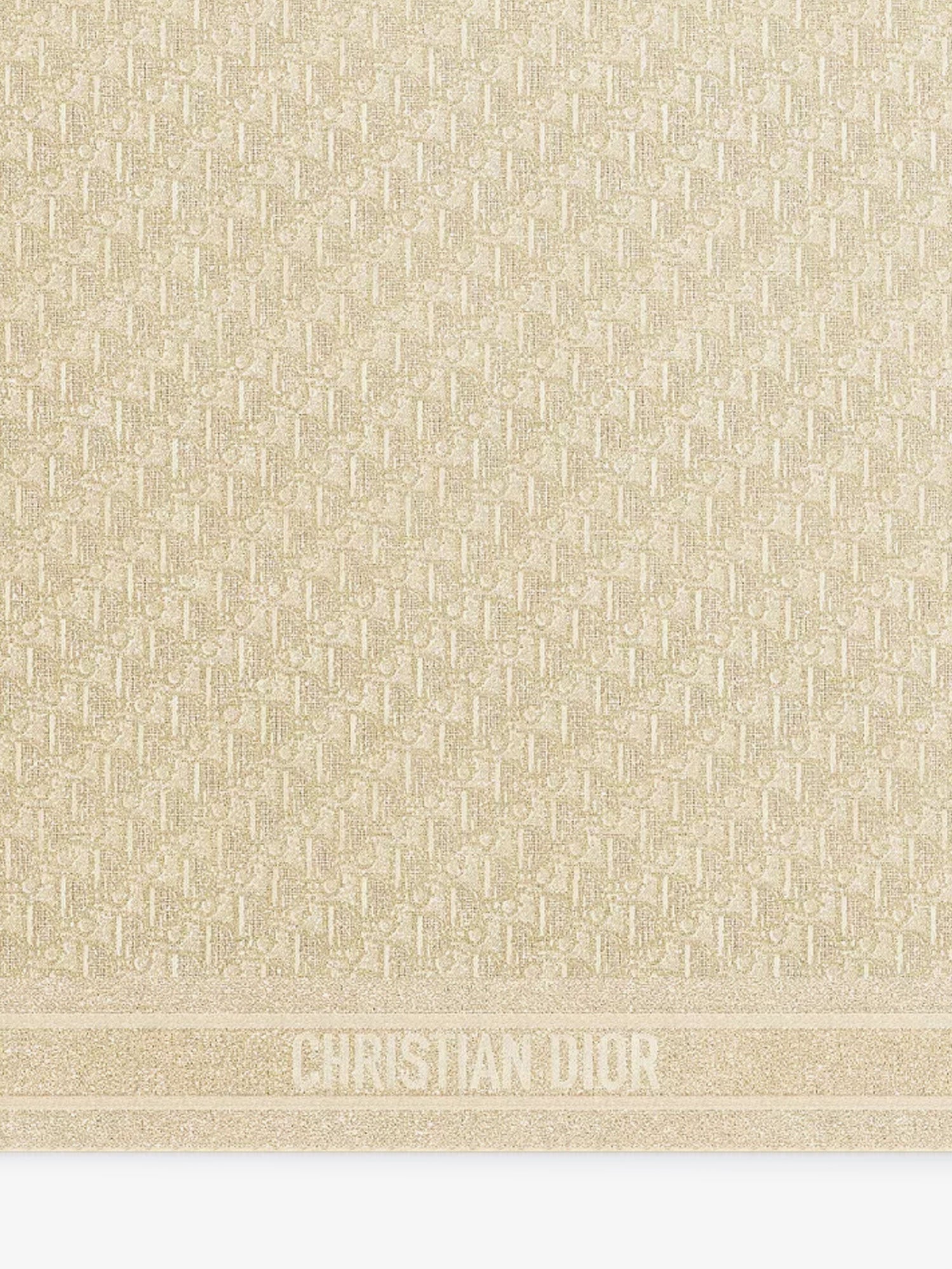 Dior Dior Oblique Lurex Silk Foulard