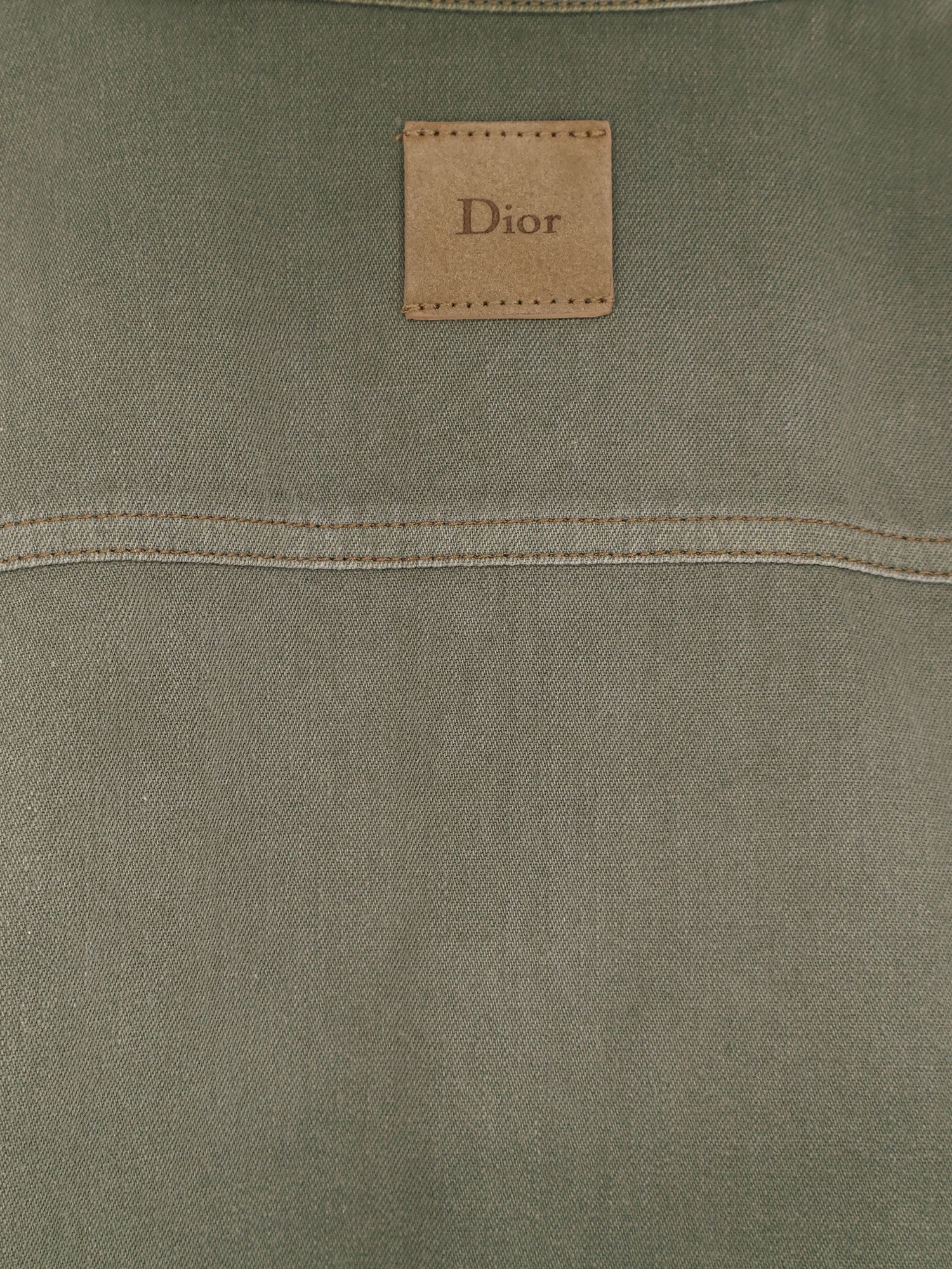 Dior Cotton Shirt With Dior Patch