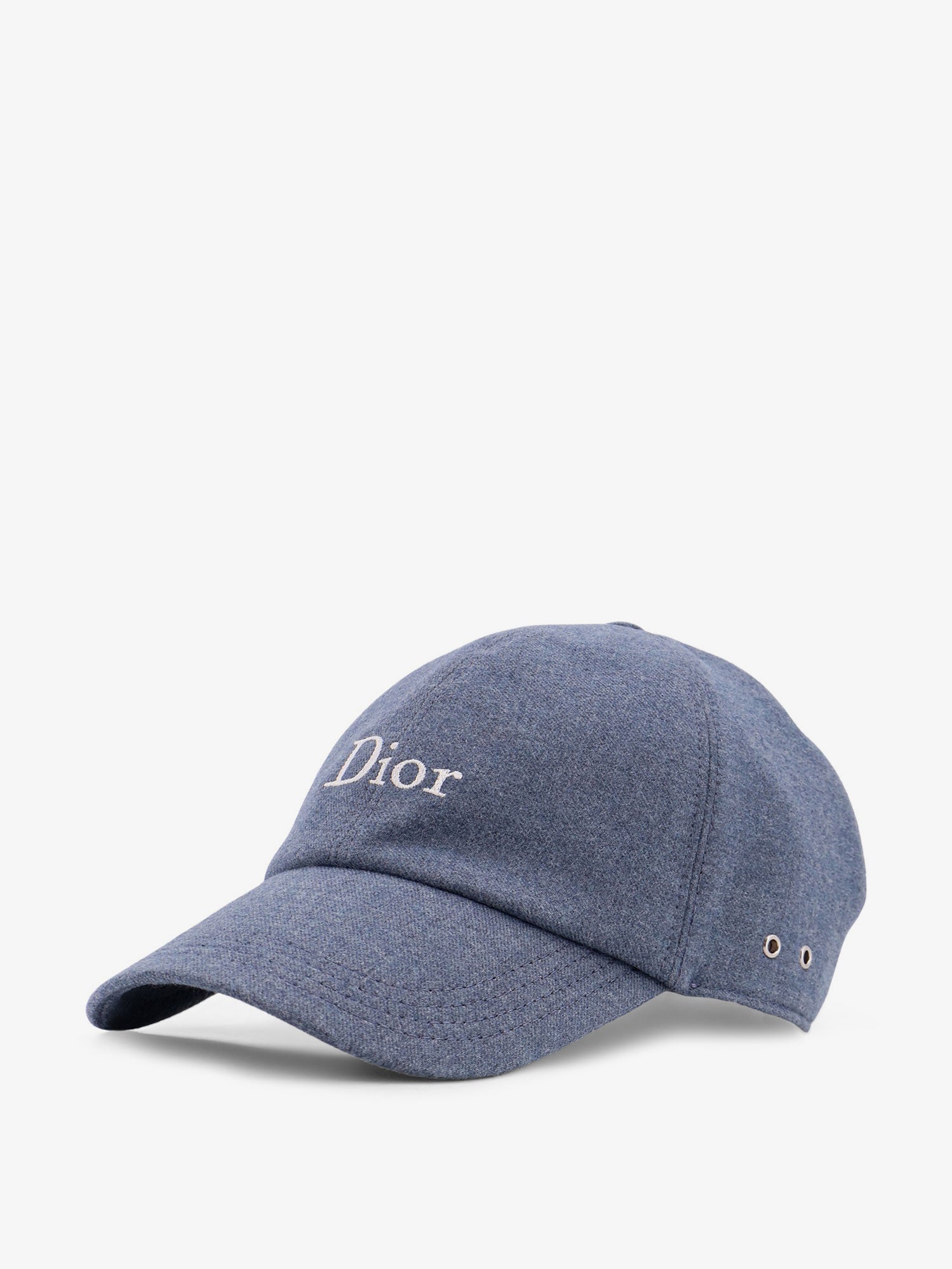 Dior Cotton Hat With Embroidered Logo On The Front