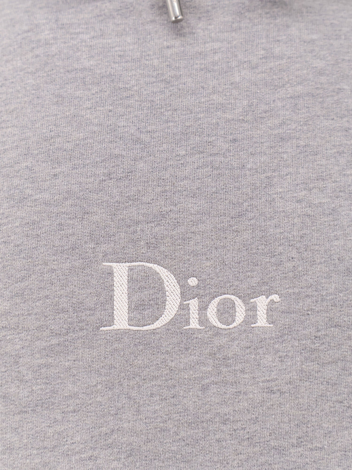 Dior Cotton Sweatshirt With Embroidered Logo