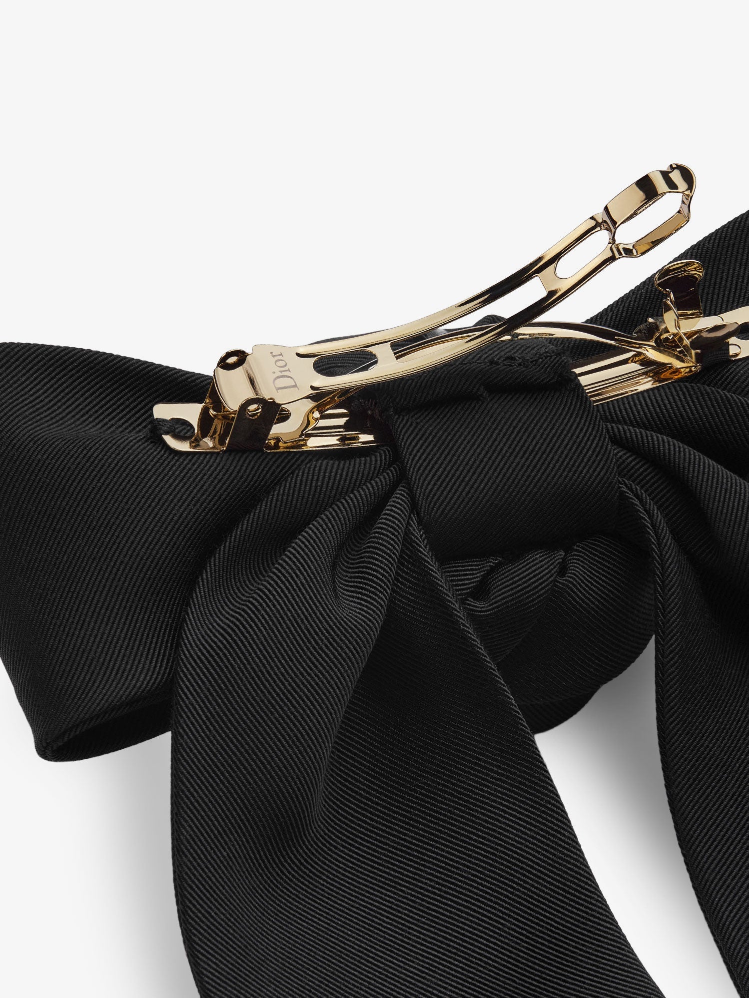 Dior Dior Twist Bow Technical Grosgrain Fabric