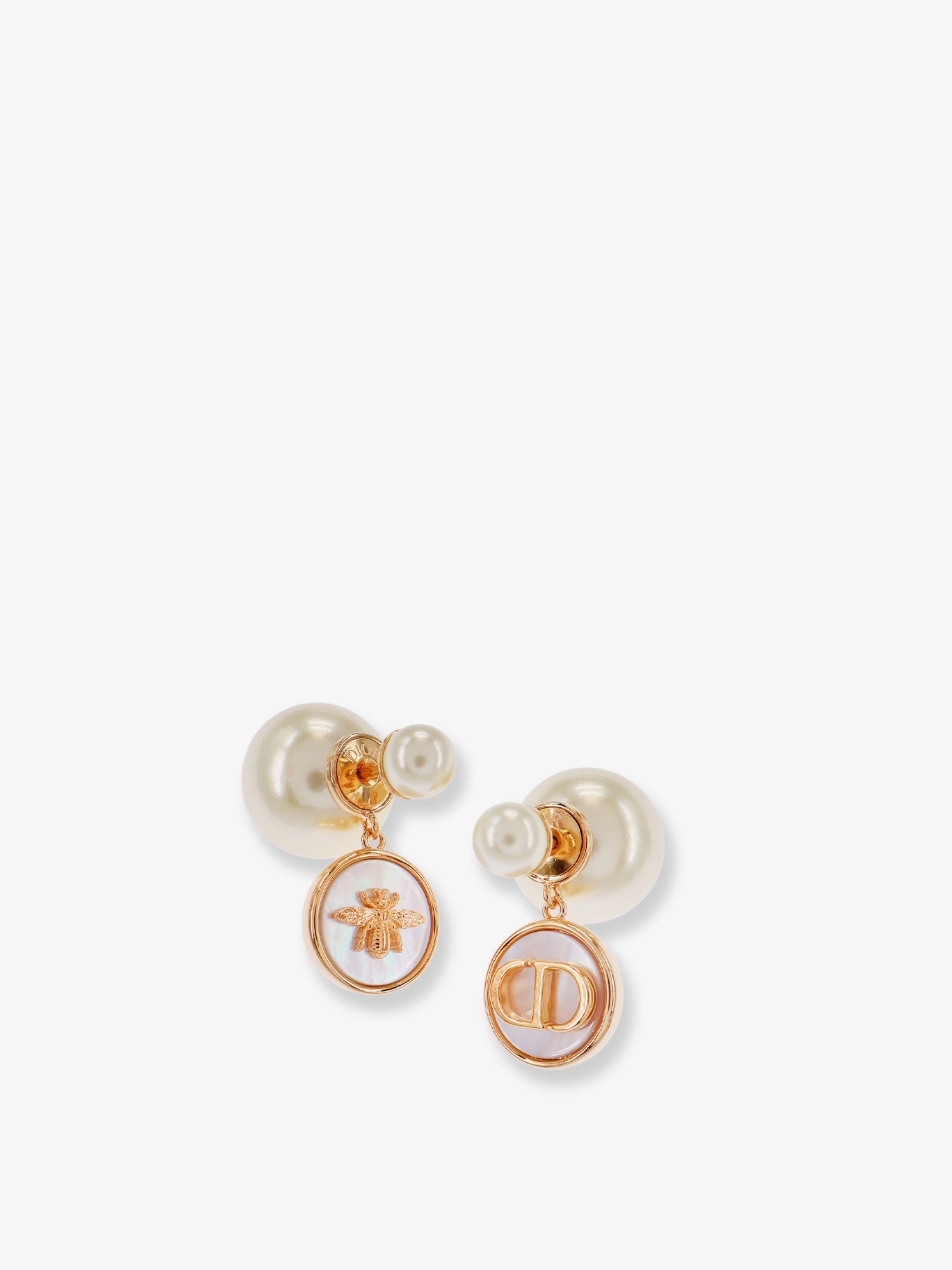 Dior Dior Tribales Earrings In Metal With Gold Finishes