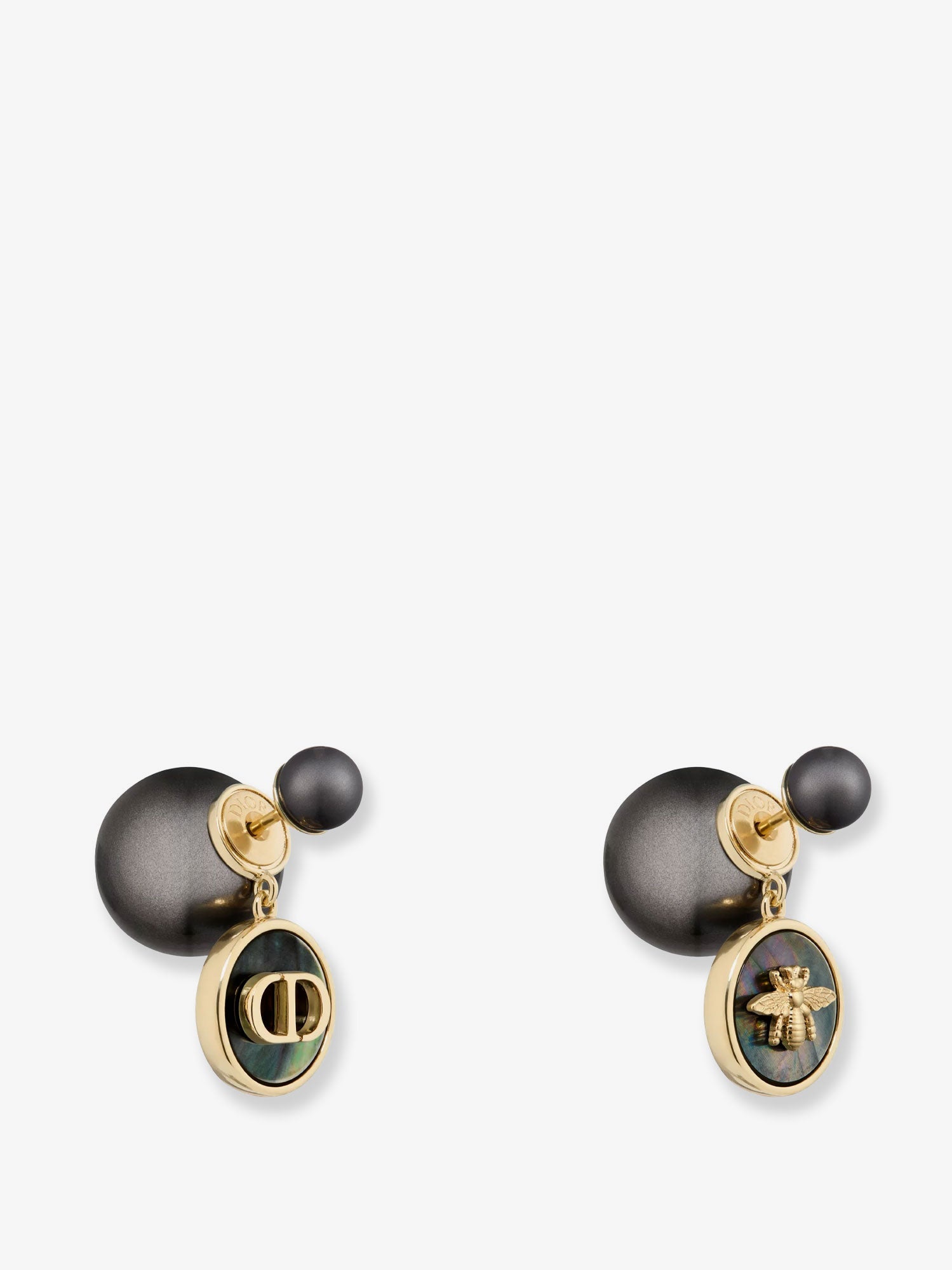 Dior Dior Tribales Metal Earrings With Gold Finish