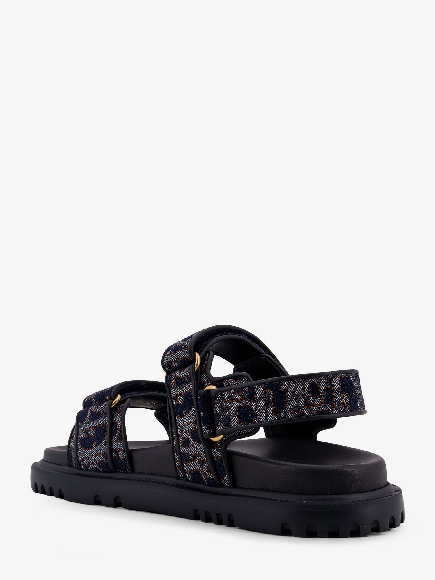 Dior Dior Oblique Denim Dioract Sandals
