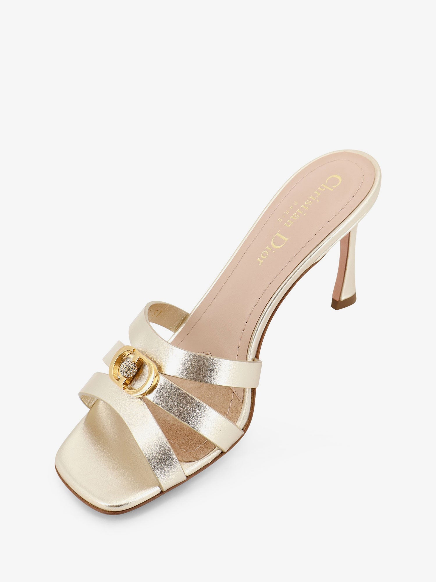 Dior Laminated 30m Leather Sandals