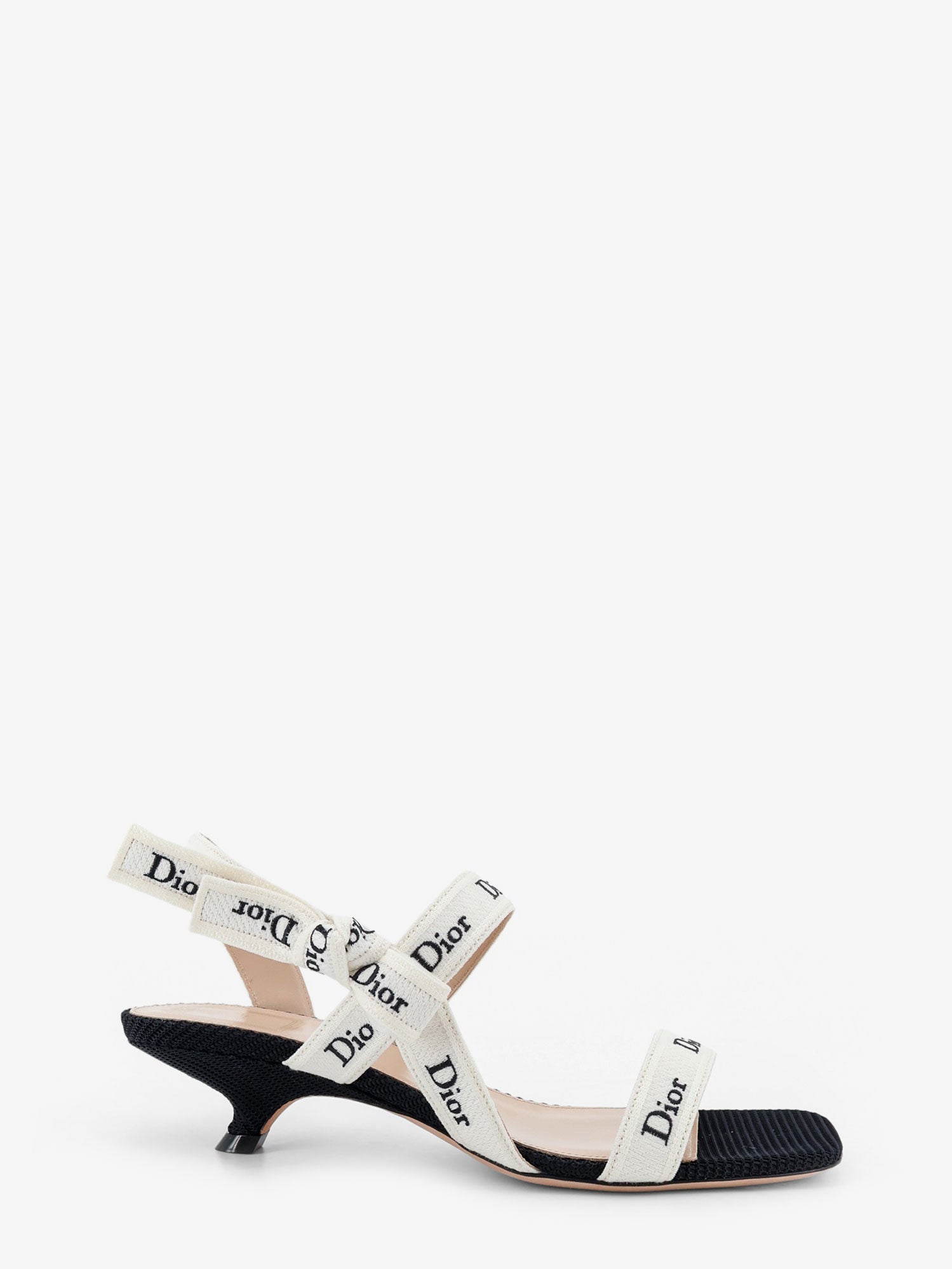 Dior Embroidered Canvas J'adior Sandals