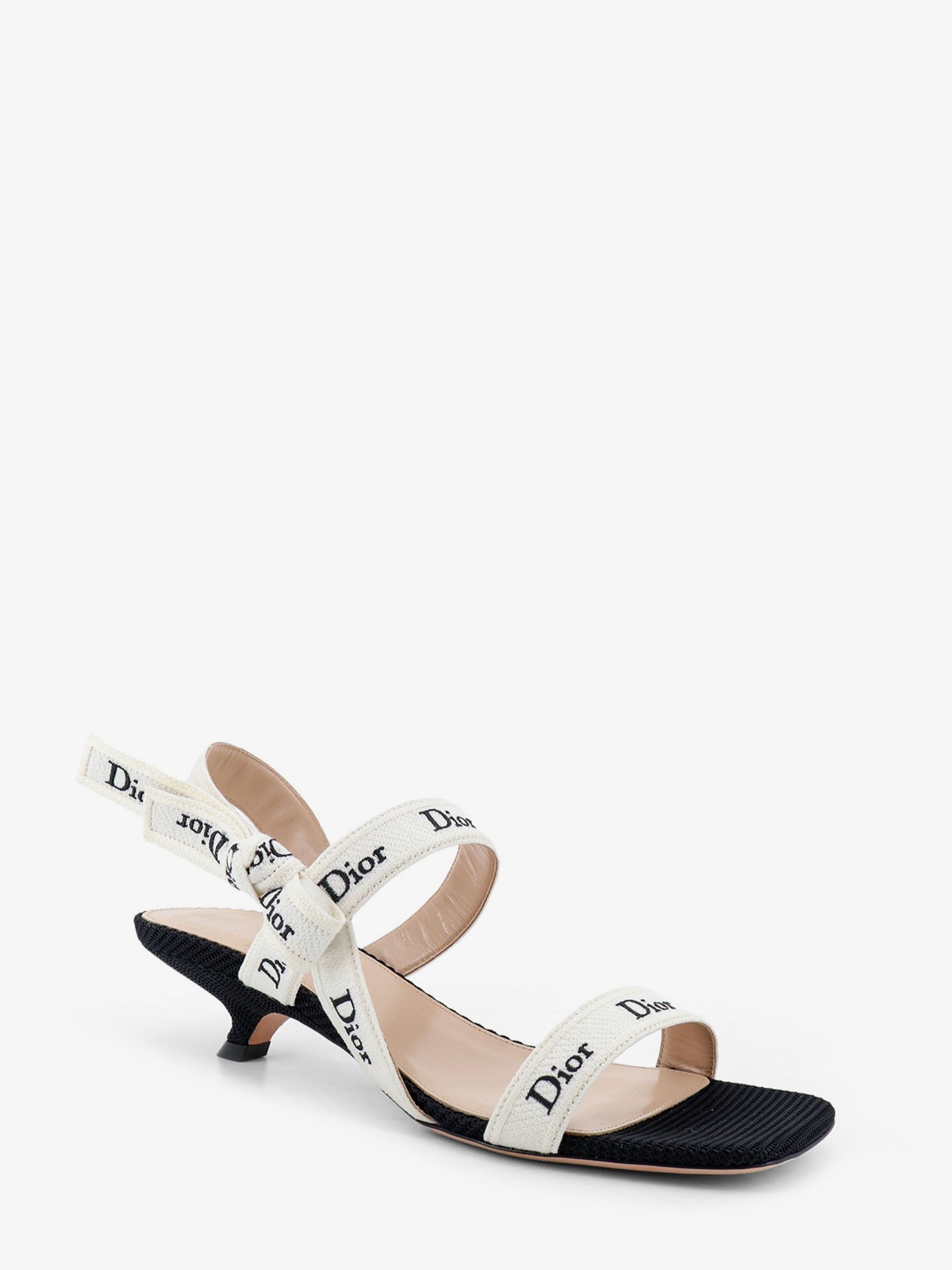 Dior Embroidered Canvas J'adior Sandals
