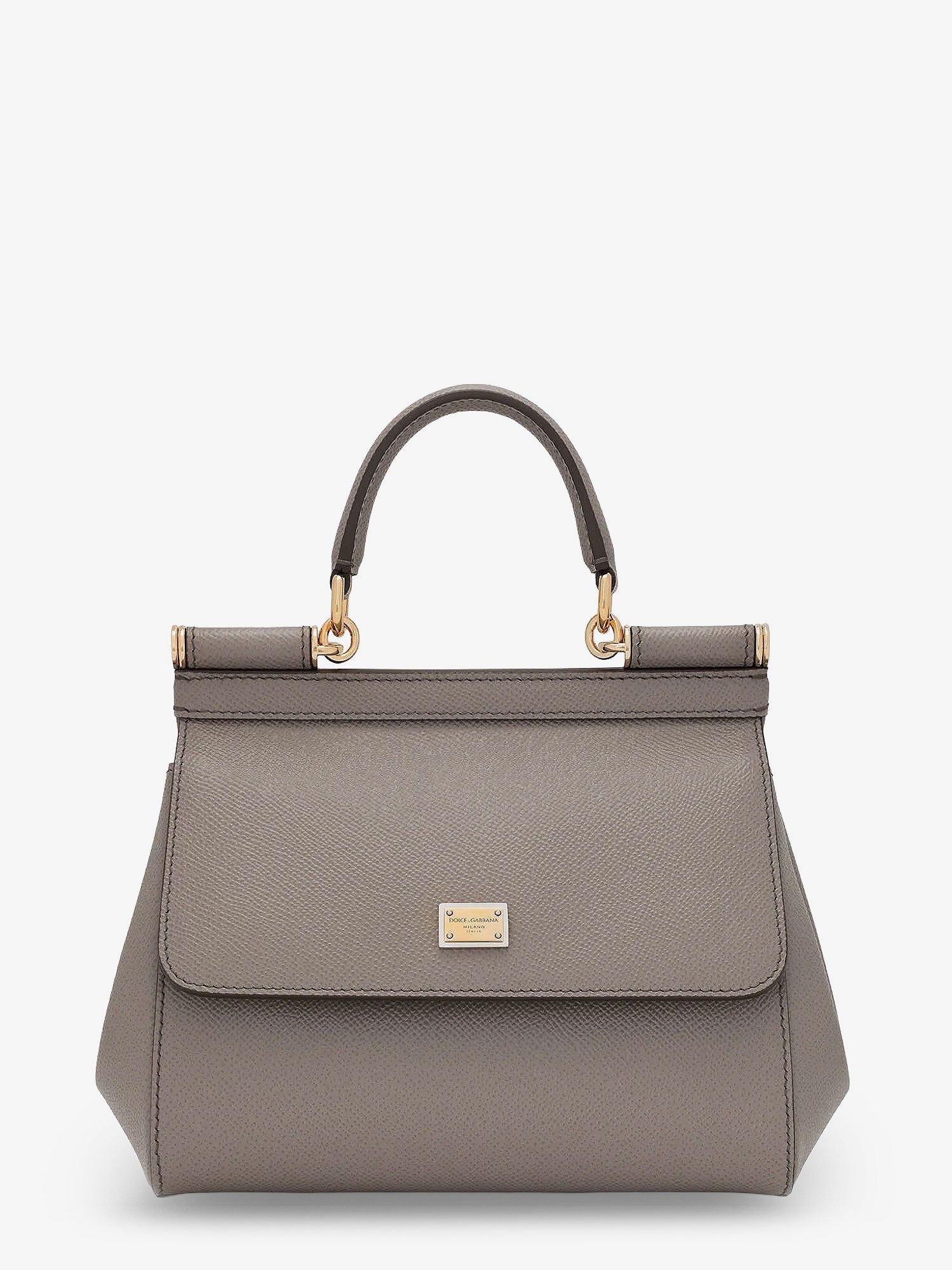 Dolce & Gabbana Sicily Medium Leather Crossbody Bag