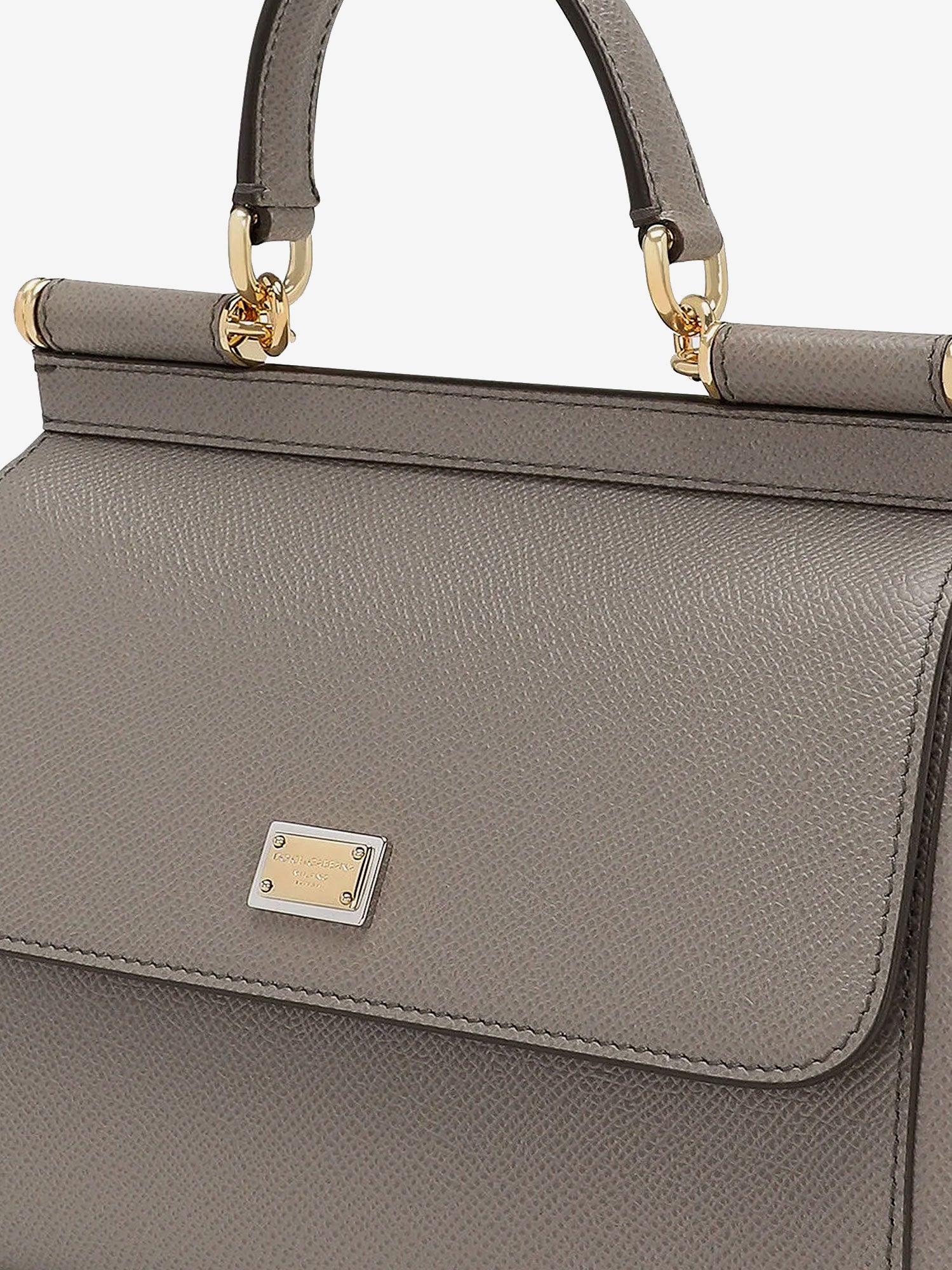 Dolce & Gabbana Sicily Medium Leather Crossbody Bag