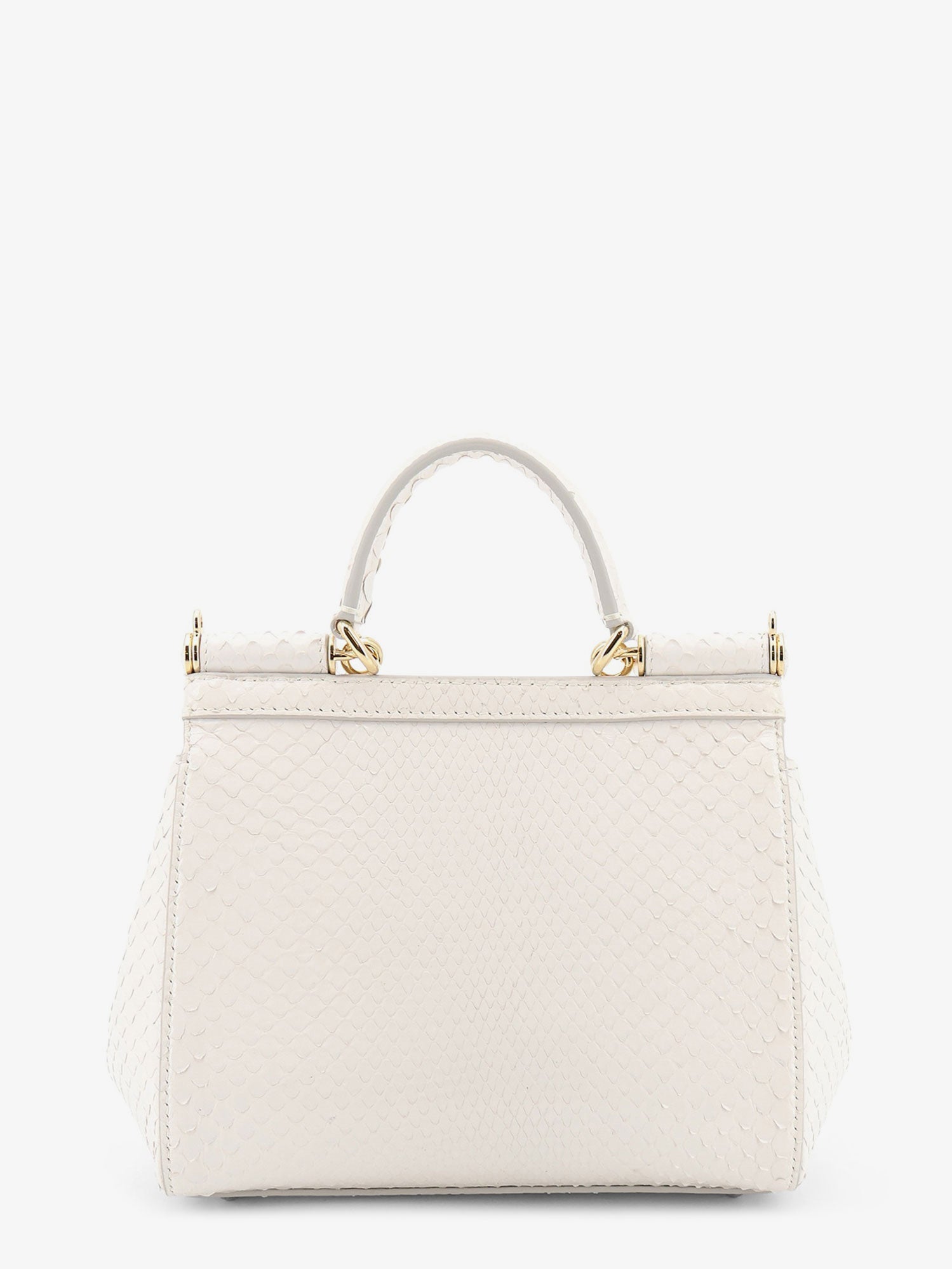 Dolce & Gabbana Sicily Python Handbag