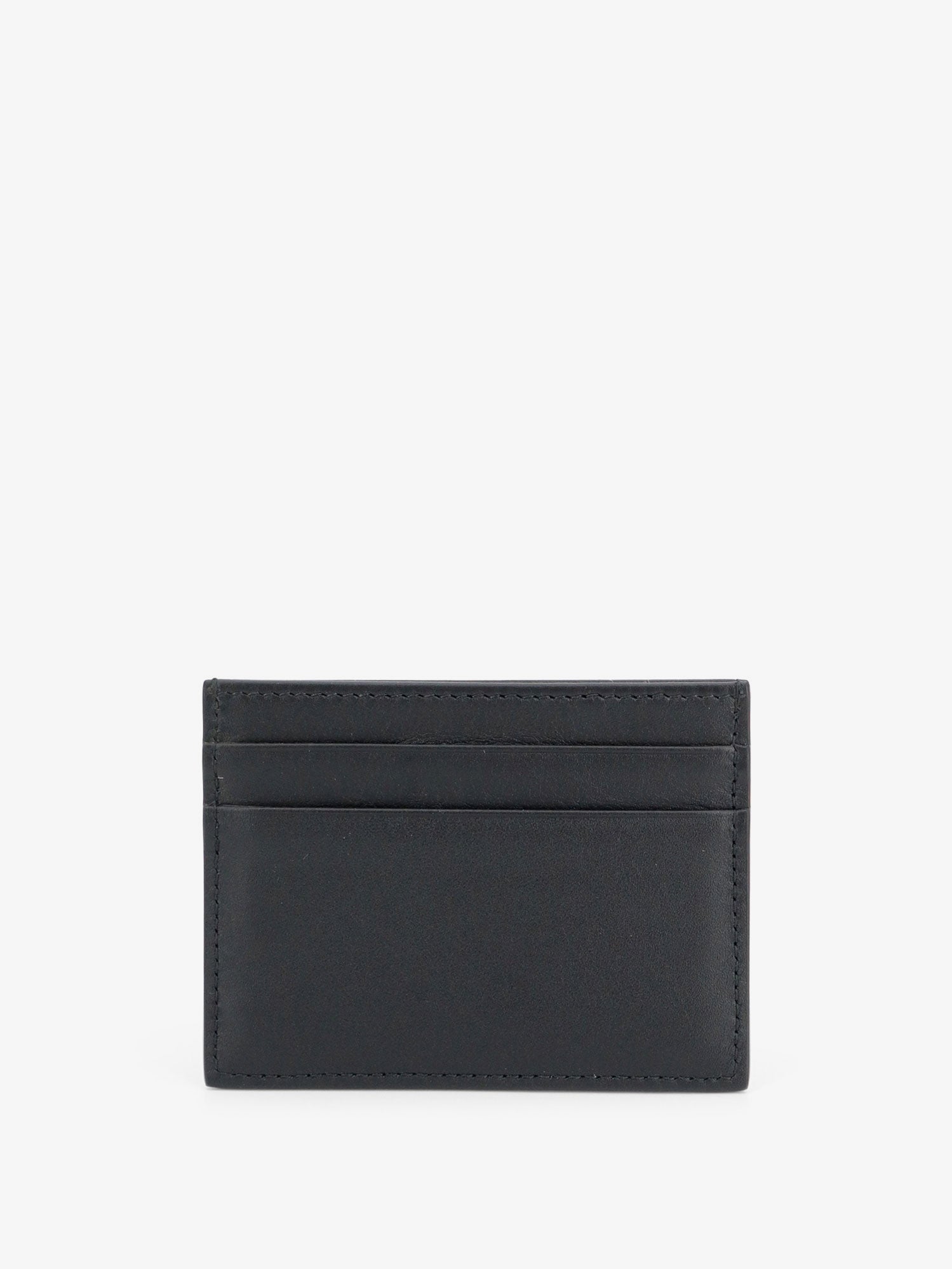 Dolce & Gabbana Leather Card Holder With Metal Dg Logo