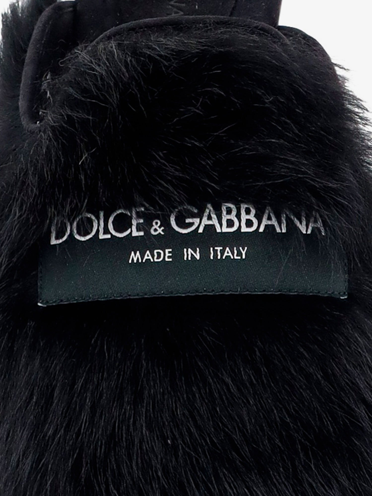 Dolce & Gabbana Sheepskin And Suede Sandals